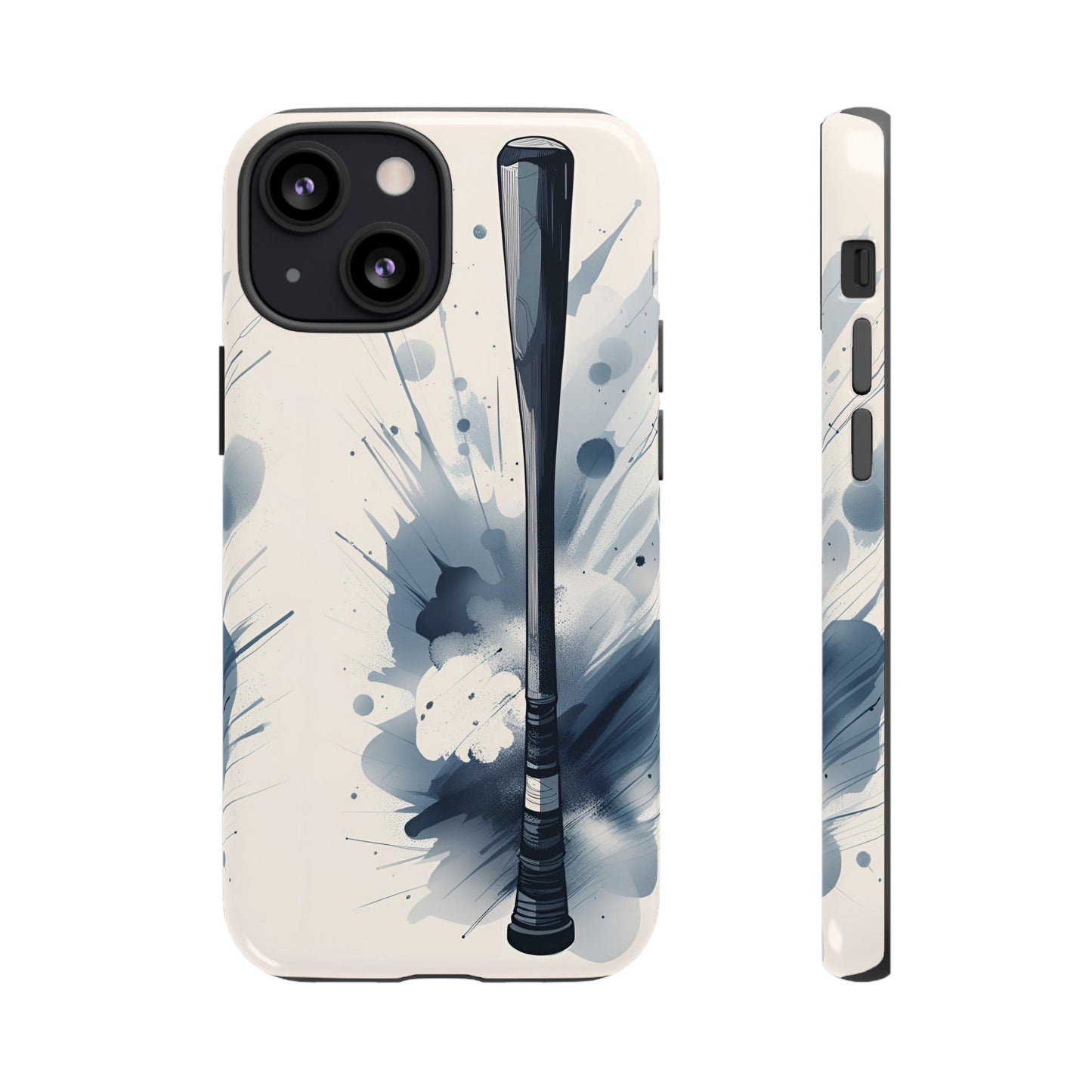 Ink Style Baseball Bat Phone Case Case - Viva Phone Boutique