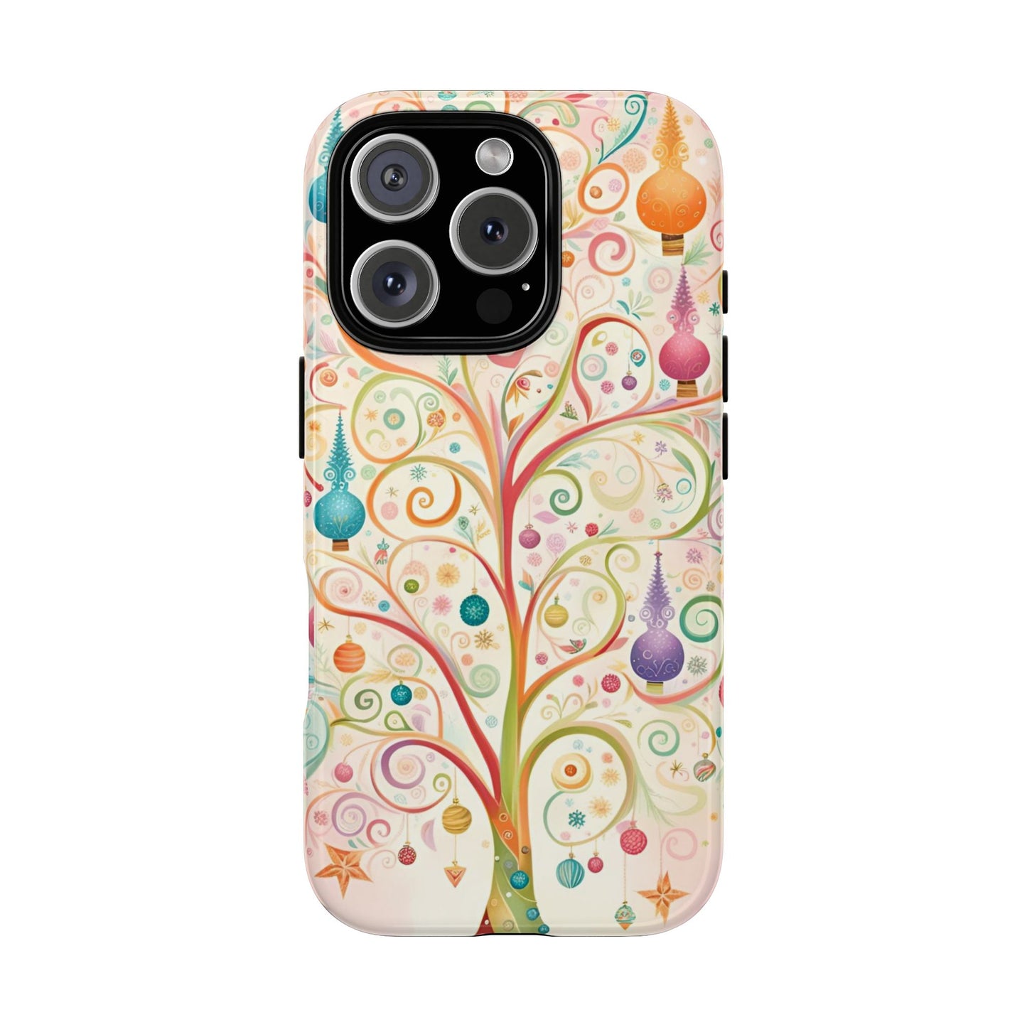 Whimsical Christmas Tree Phone Case
