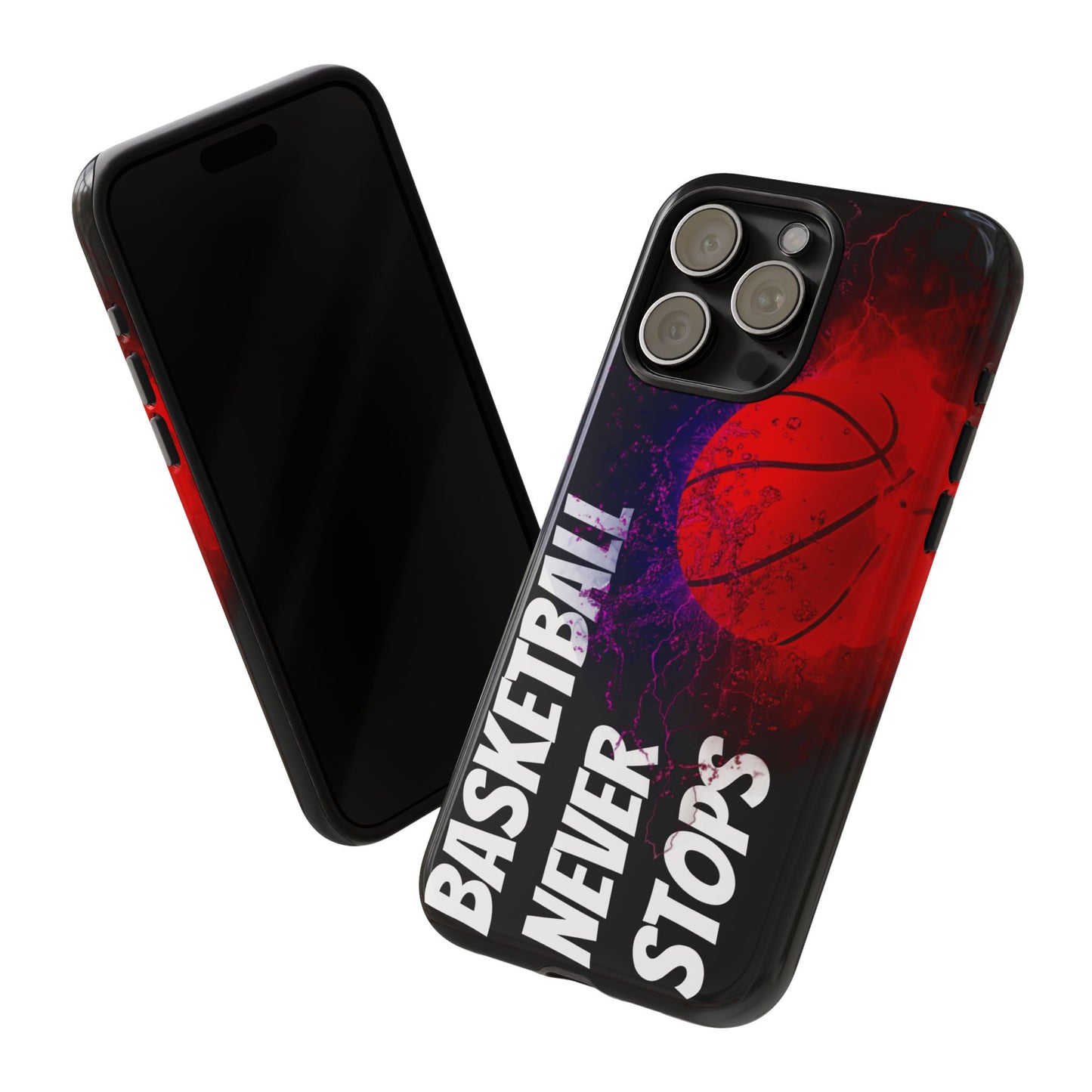 Basketball Never Stops Phone Case - Viva Phone Boutique