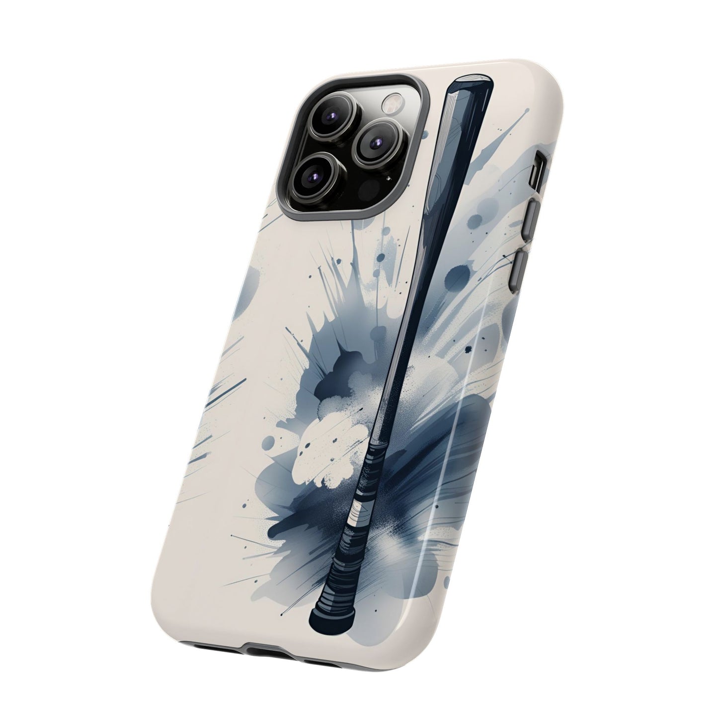 Ink Style Baseball Bat Phone Case Case - Viva Phone Boutique