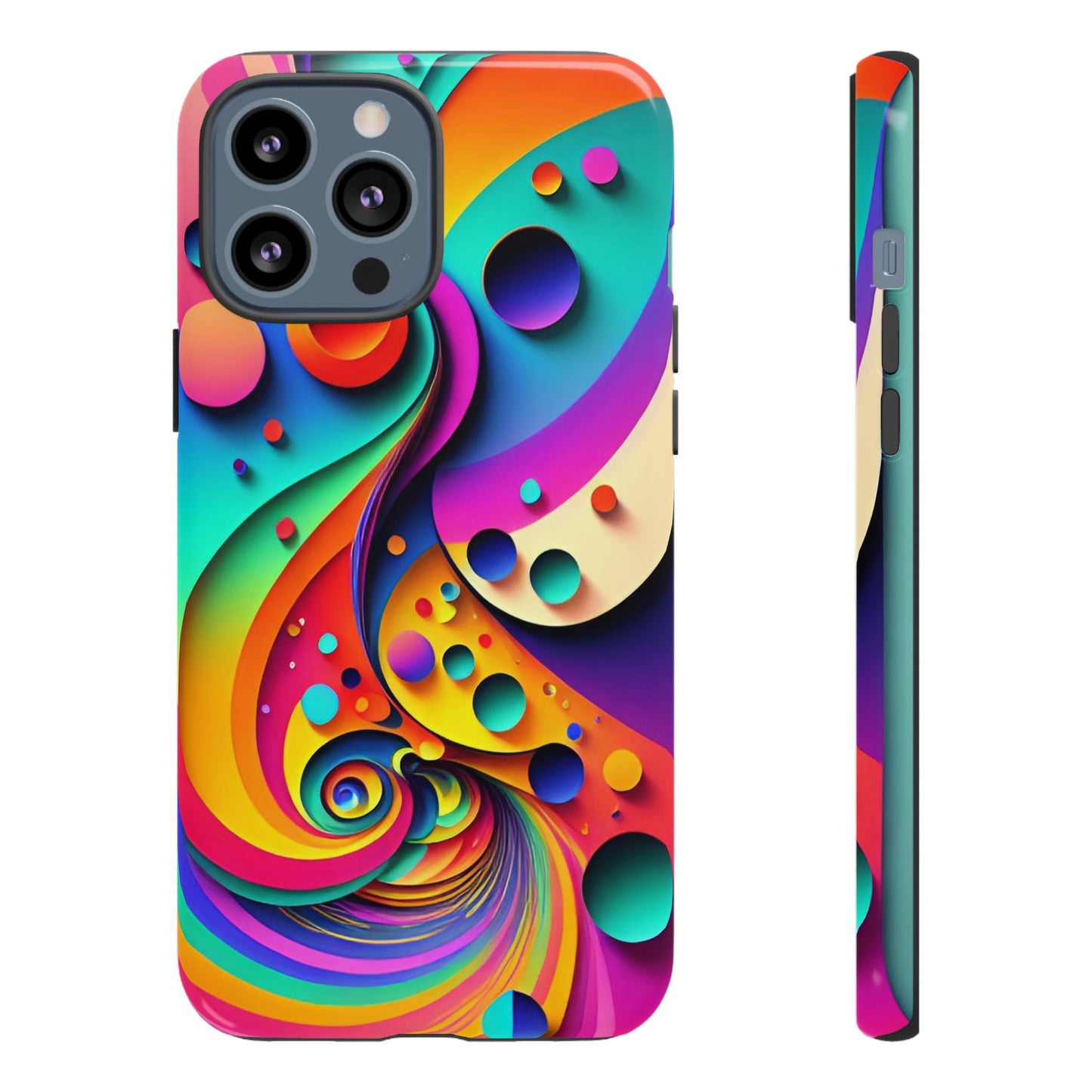 Trippy and Colorful Bubble Design Phone Case - Viva Phone Boutique