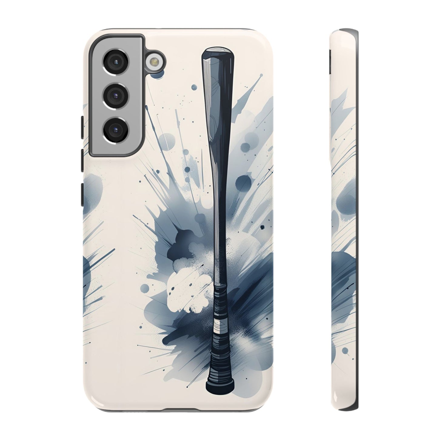 Ink Style Baseball Bat Phone Case Case - Viva Phone Boutique