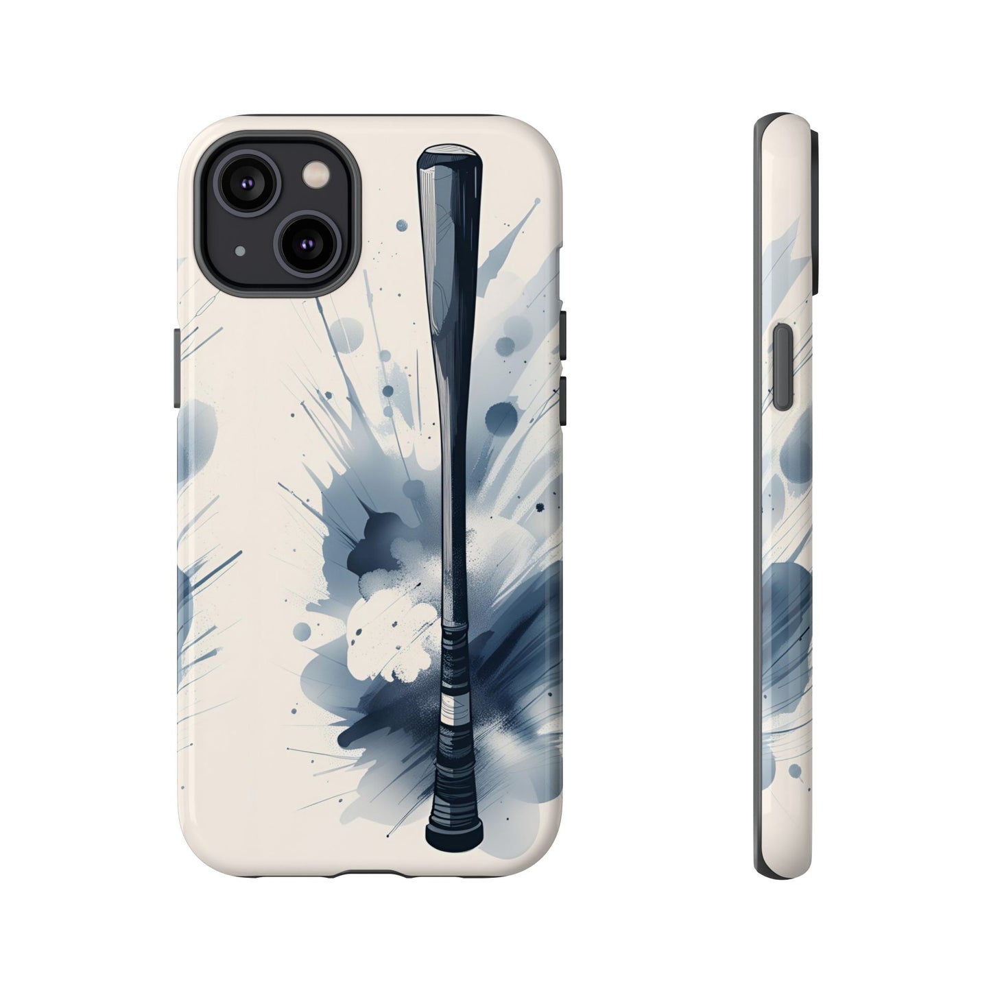 Ink Style Baseball Bat Phone Case Case - Viva Phone Boutique