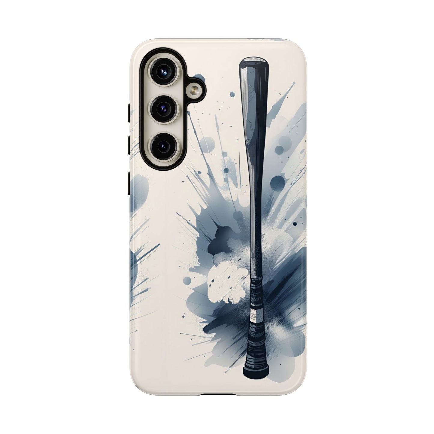 Ink Style Baseball Bat Phone Case Case