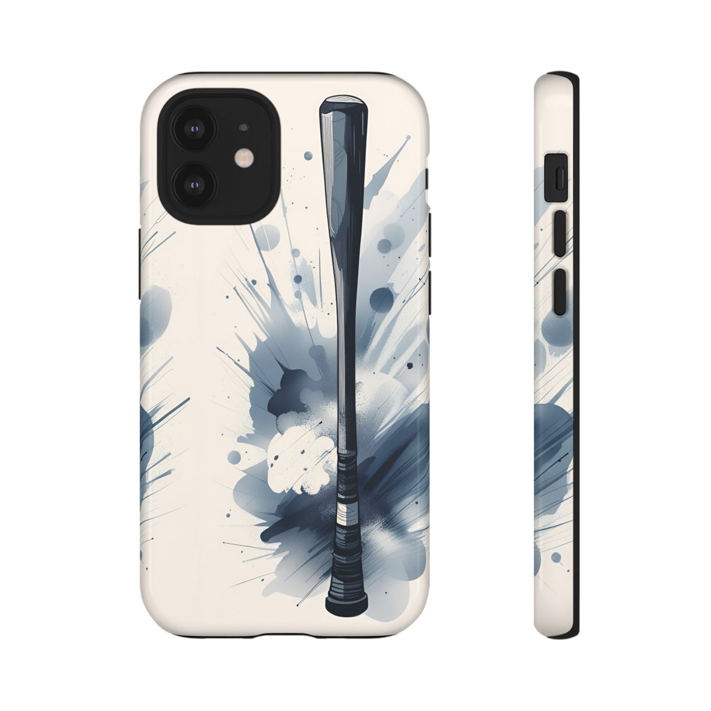 Ink Style Baseball Bat Phone Case Case - Viva Phone Boutique