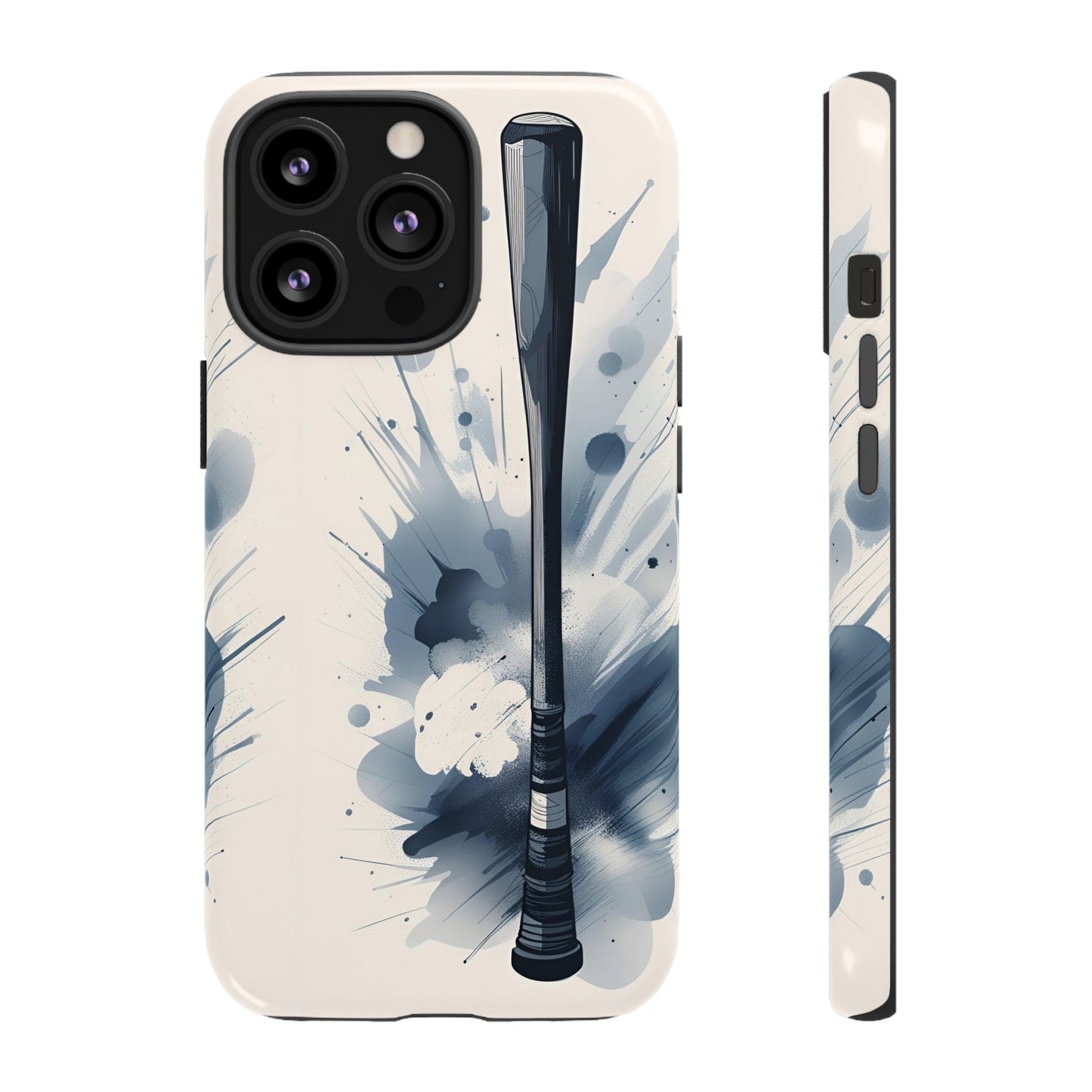 Ink Style Baseball Bat Phone Case Case - Viva Phone Boutique