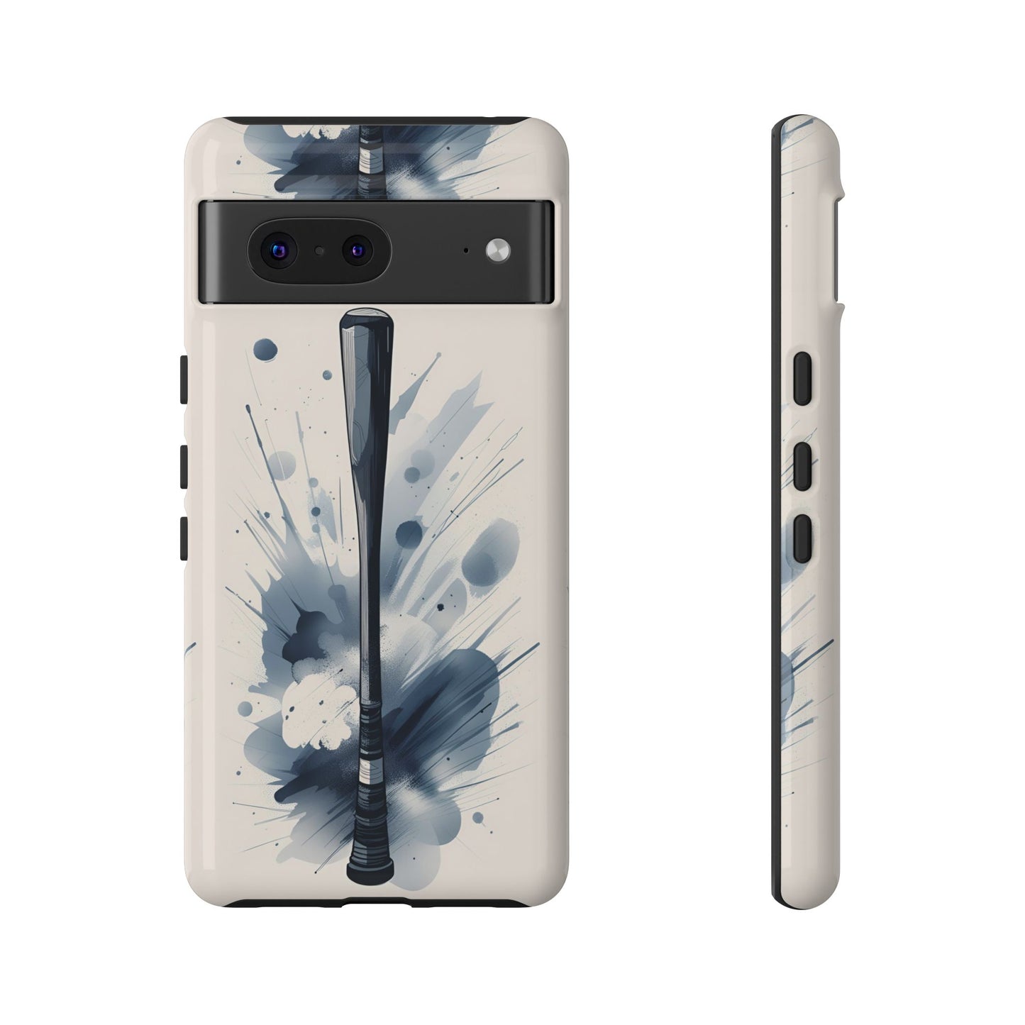 Ink Style Baseball Bat Phone Case Case - Viva Phone Boutique