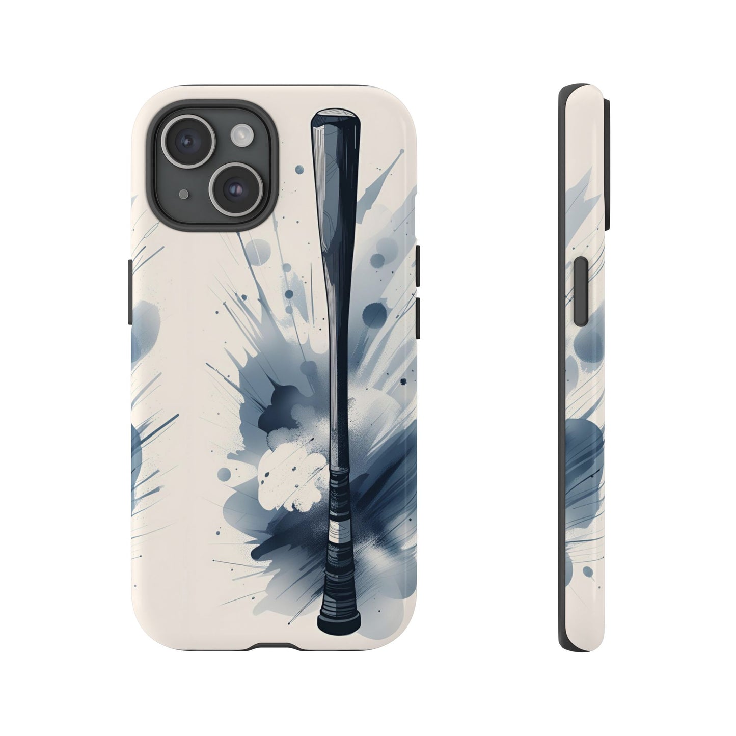 Ink Style Baseball Bat Phone Case Case - Viva Phone Boutique