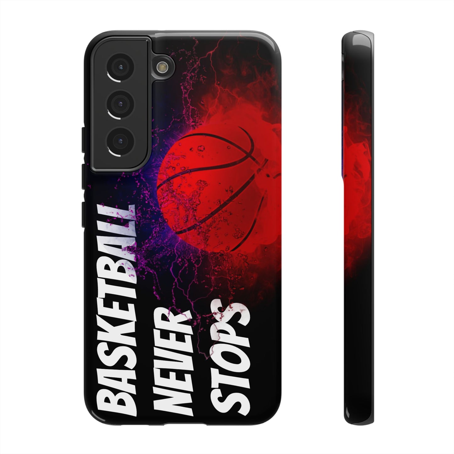 Basketball Never Stops Phone Case - Viva Phone Boutique