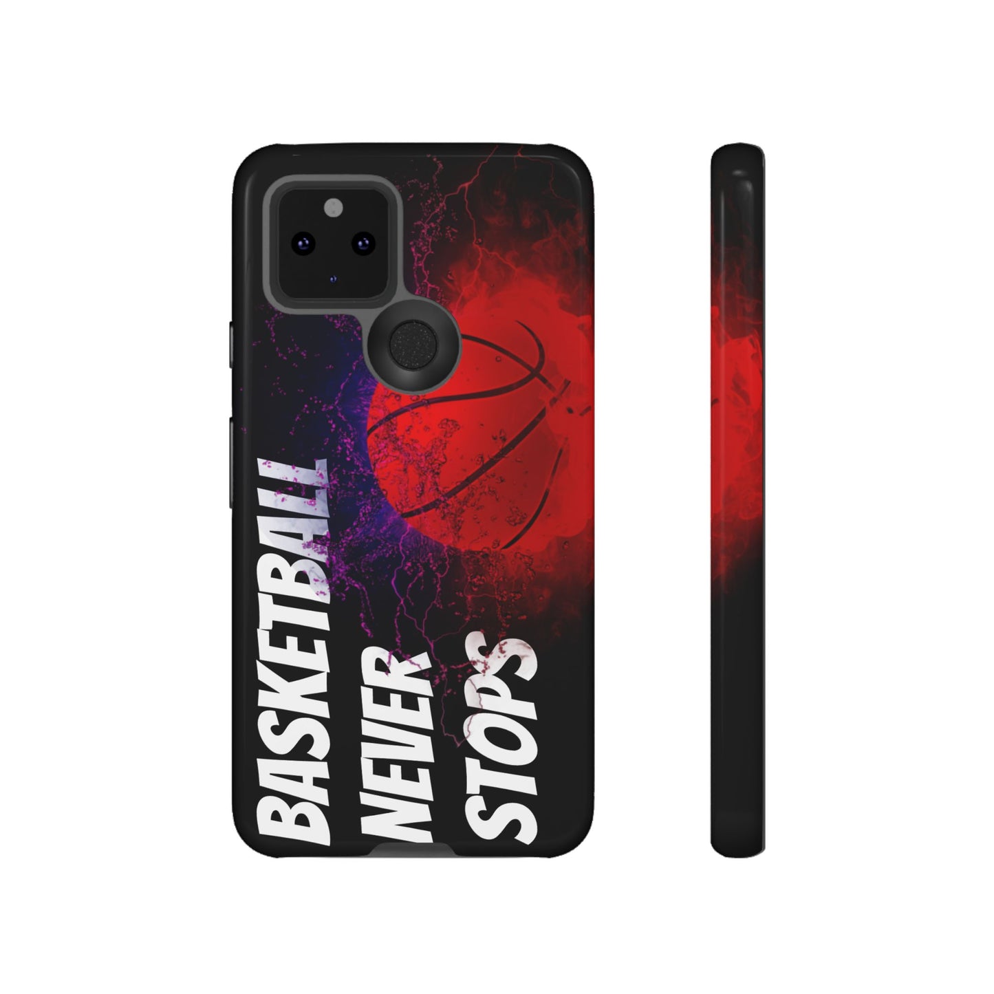 Basketball Never Stops Phone Case - Viva Phone Boutique
