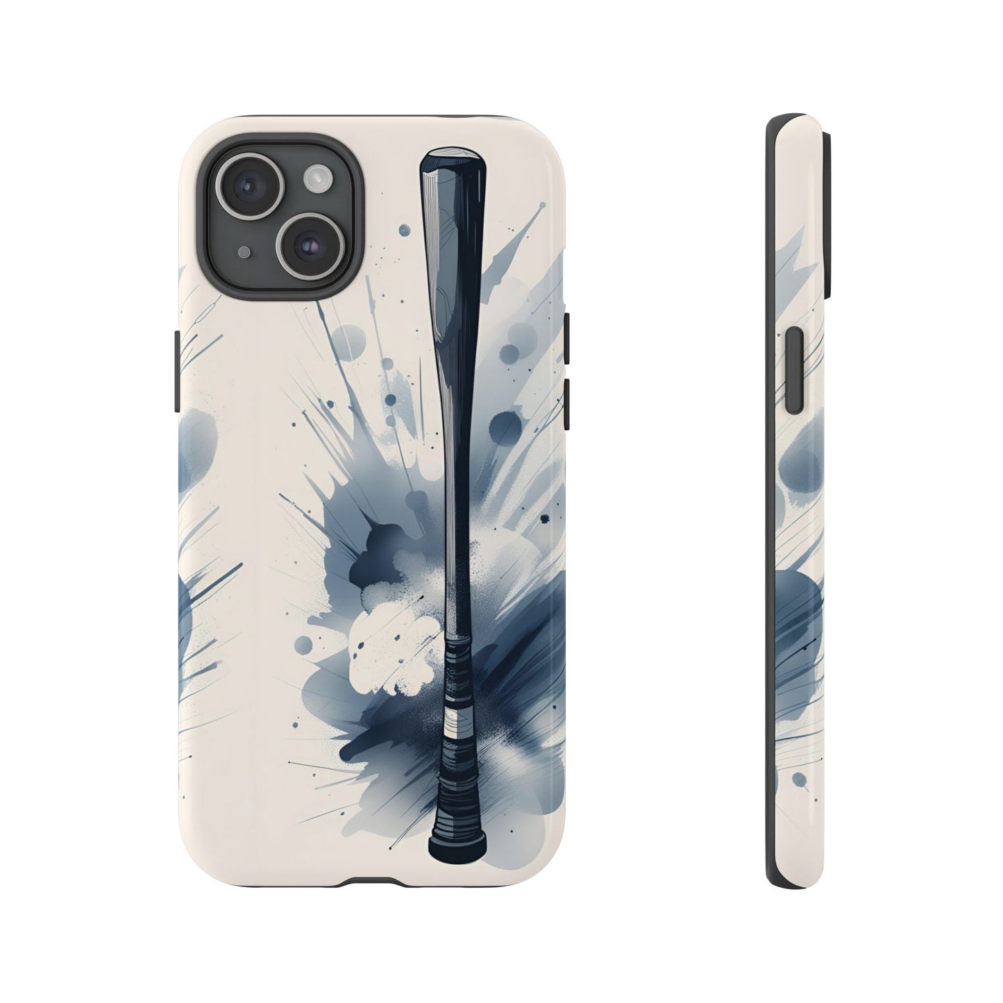 Ink Style Baseball Bat Phone Case Case - Viva Phone Boutique