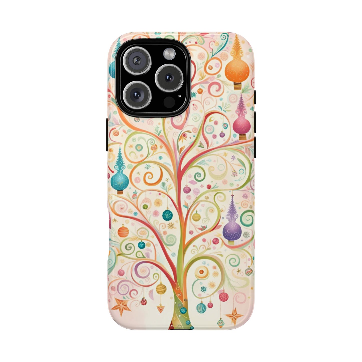 Whimsical Christmas Tree Phone Case