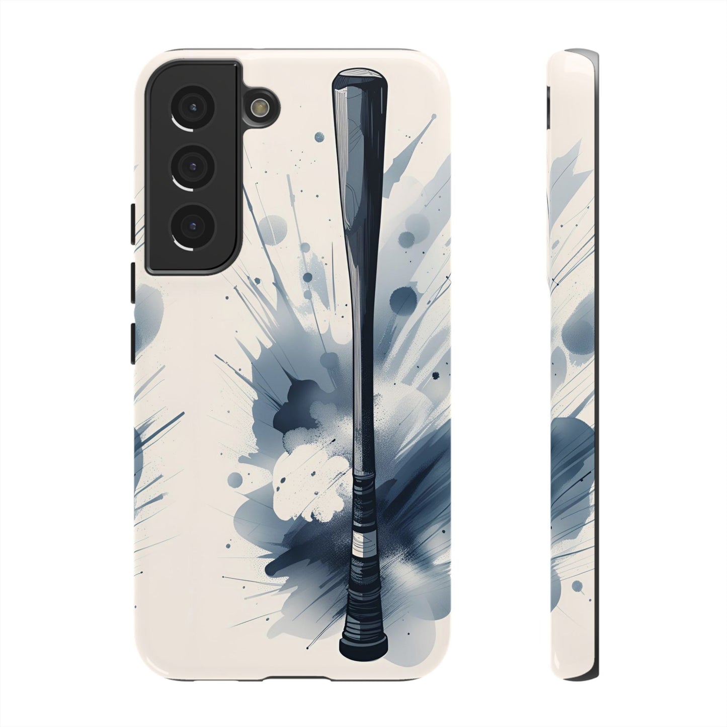 Ink Style Baseball Bat Phone Case Case - Viva Phone Boutique