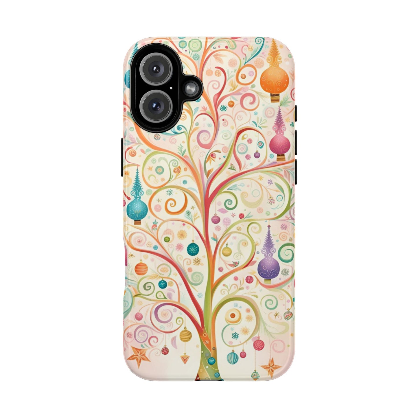 Whimsical Christmas Tree Phone Case