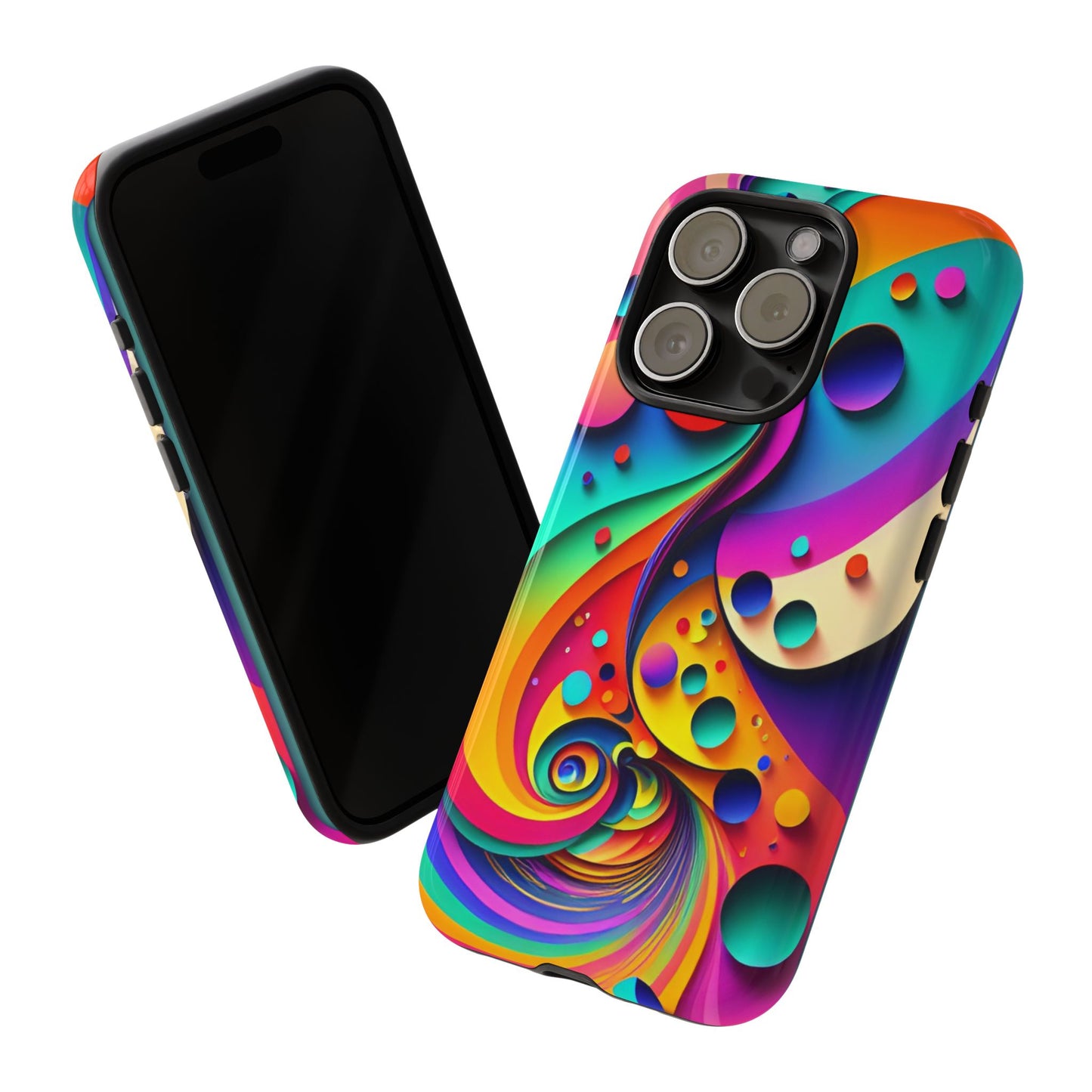 Trippy and Colorful Bubble Design Phone Case - Viva Phone Boutique