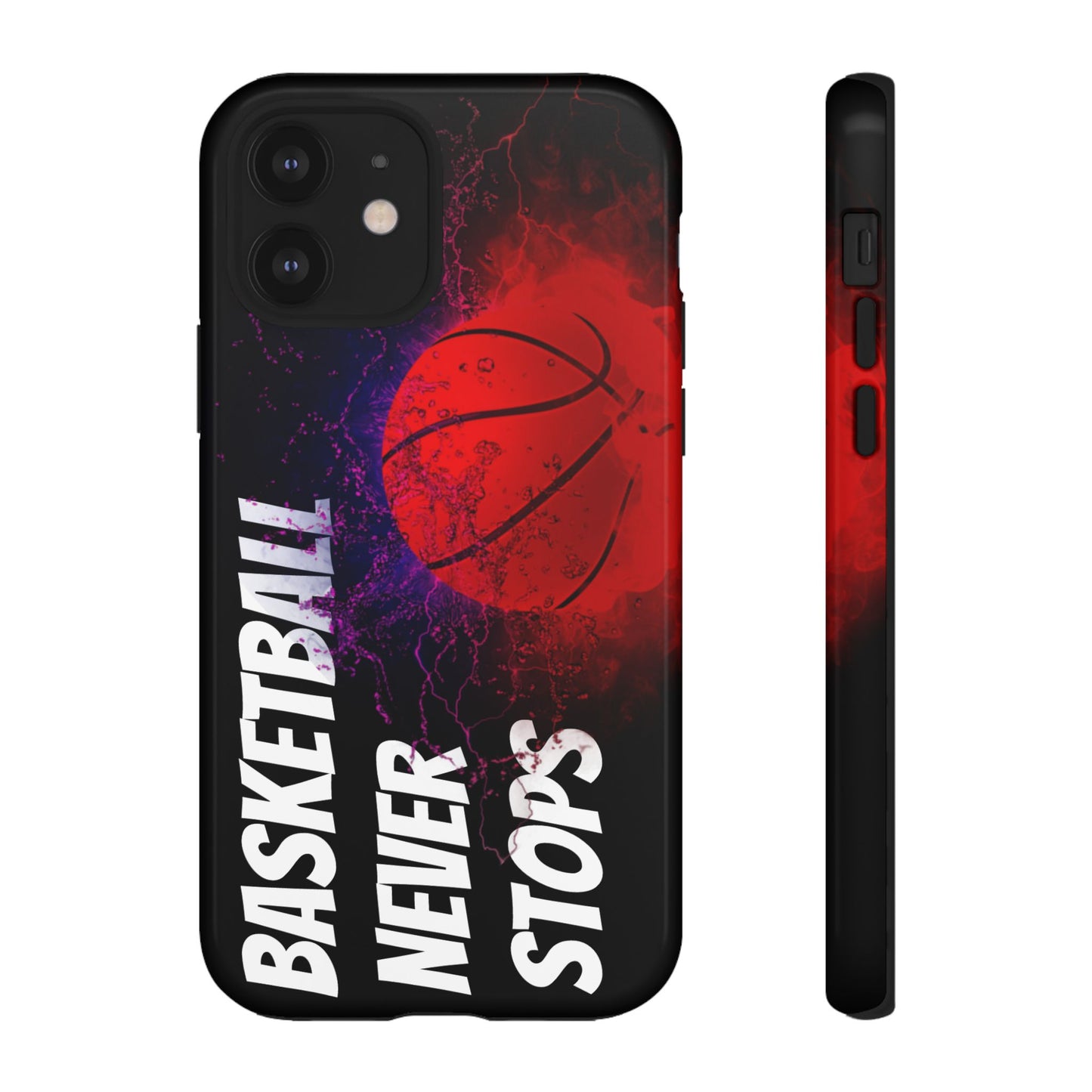 Basketball Never Stops Phone Case - Viva Phone Boutique