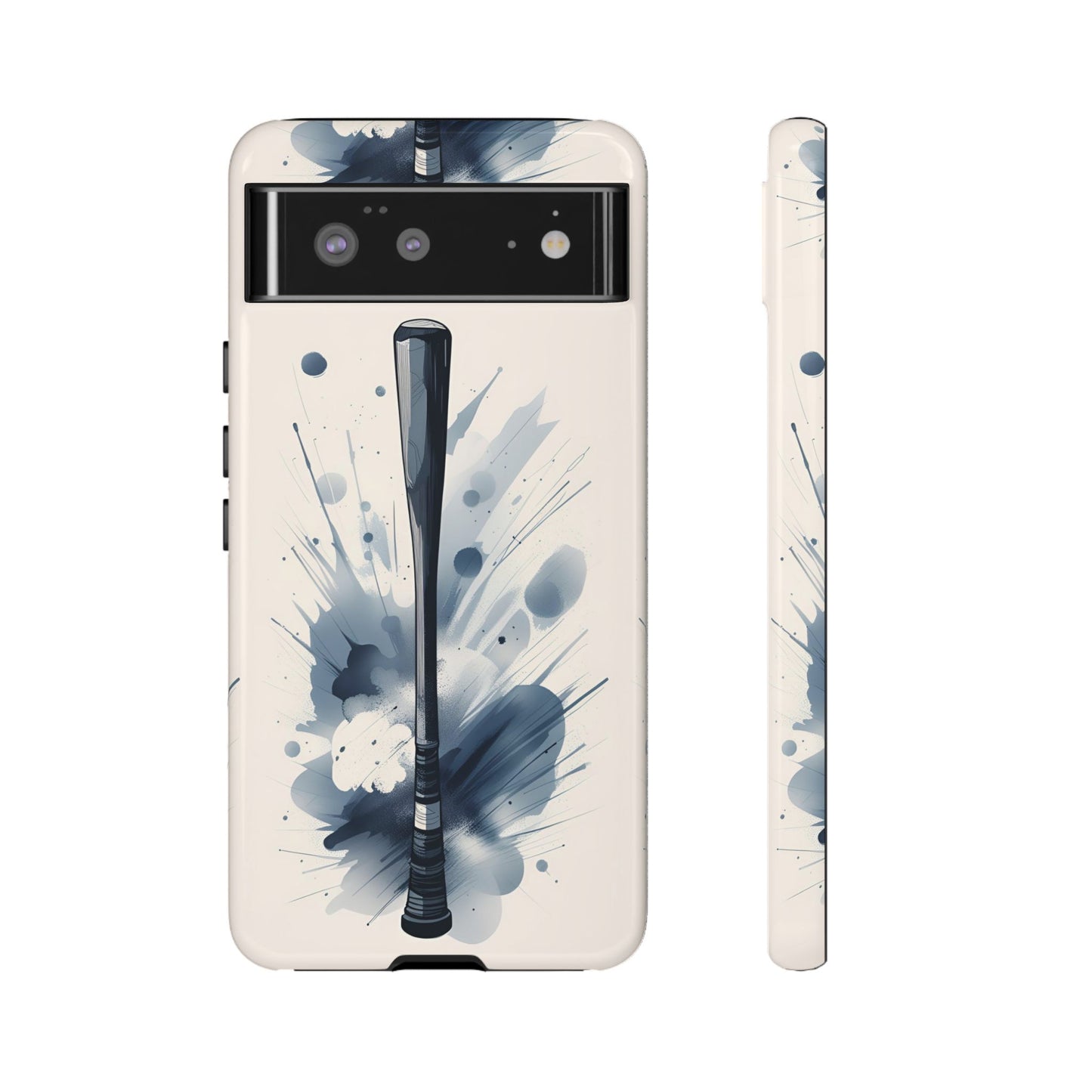 Ink Style Baseball Bat Phone Case Case - Viva Phone Boutique