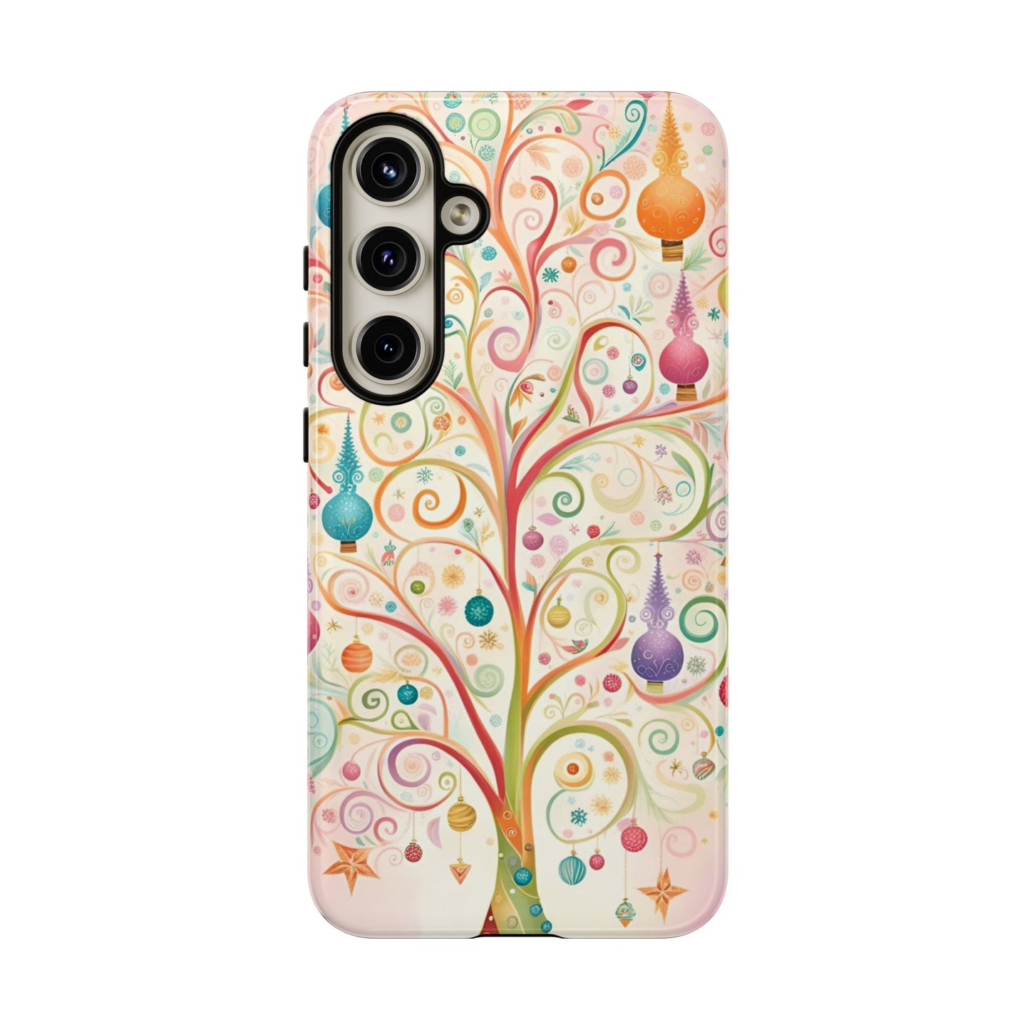 Whimsical Christmas Tree Phone Case