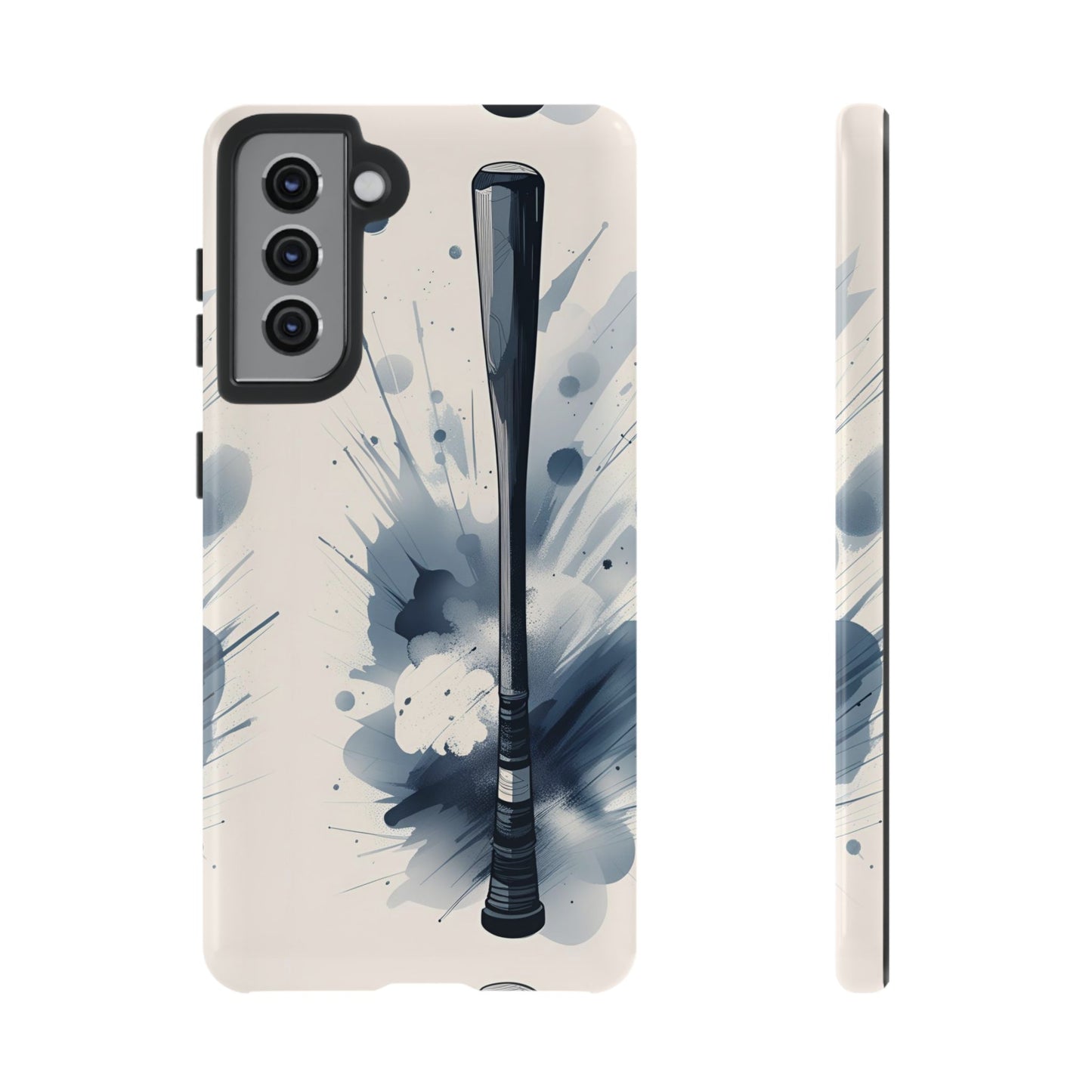 Ink Style Baseball Bat Phone Case Case - Viva Phone Boutique