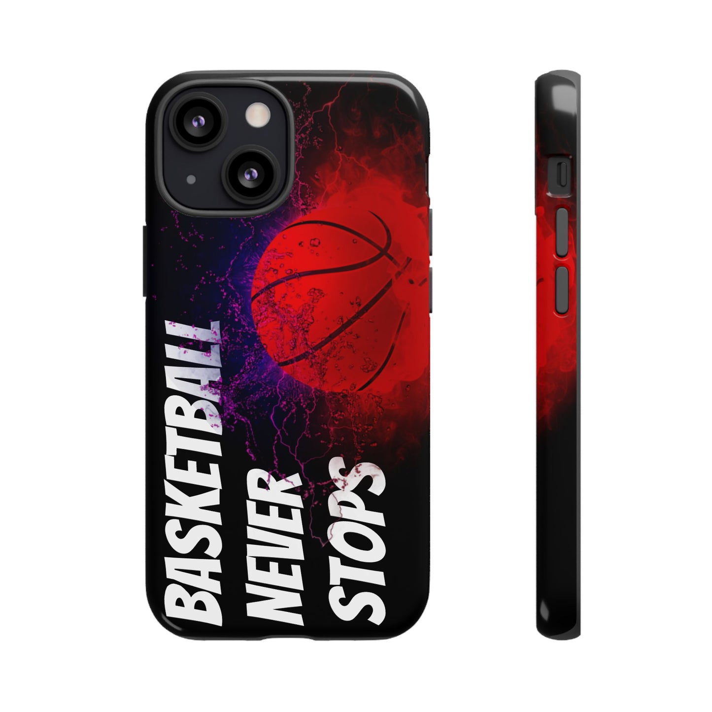 Basketball Never Stops Phone Case - Viva Phone Boutique