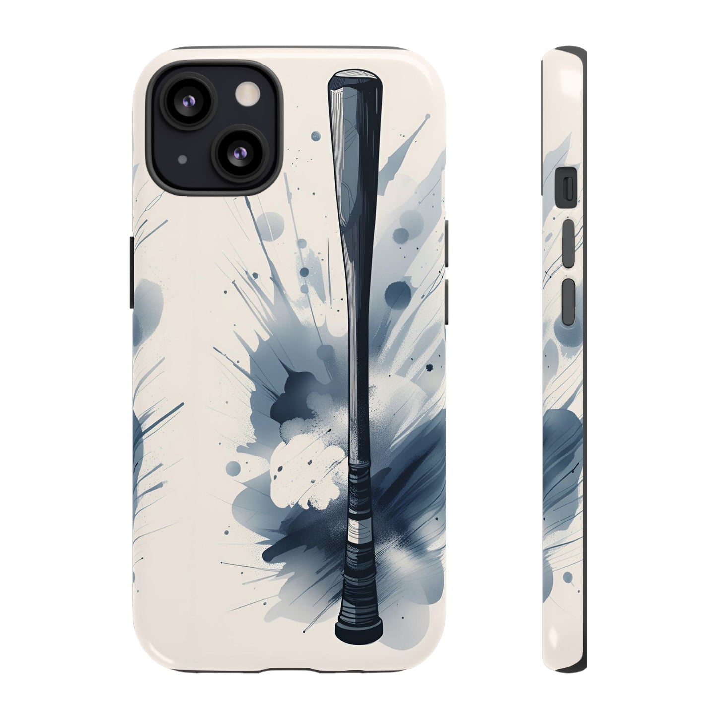 Ink Style Baseball Bat Phone Case Case - Viva Phone Boutique