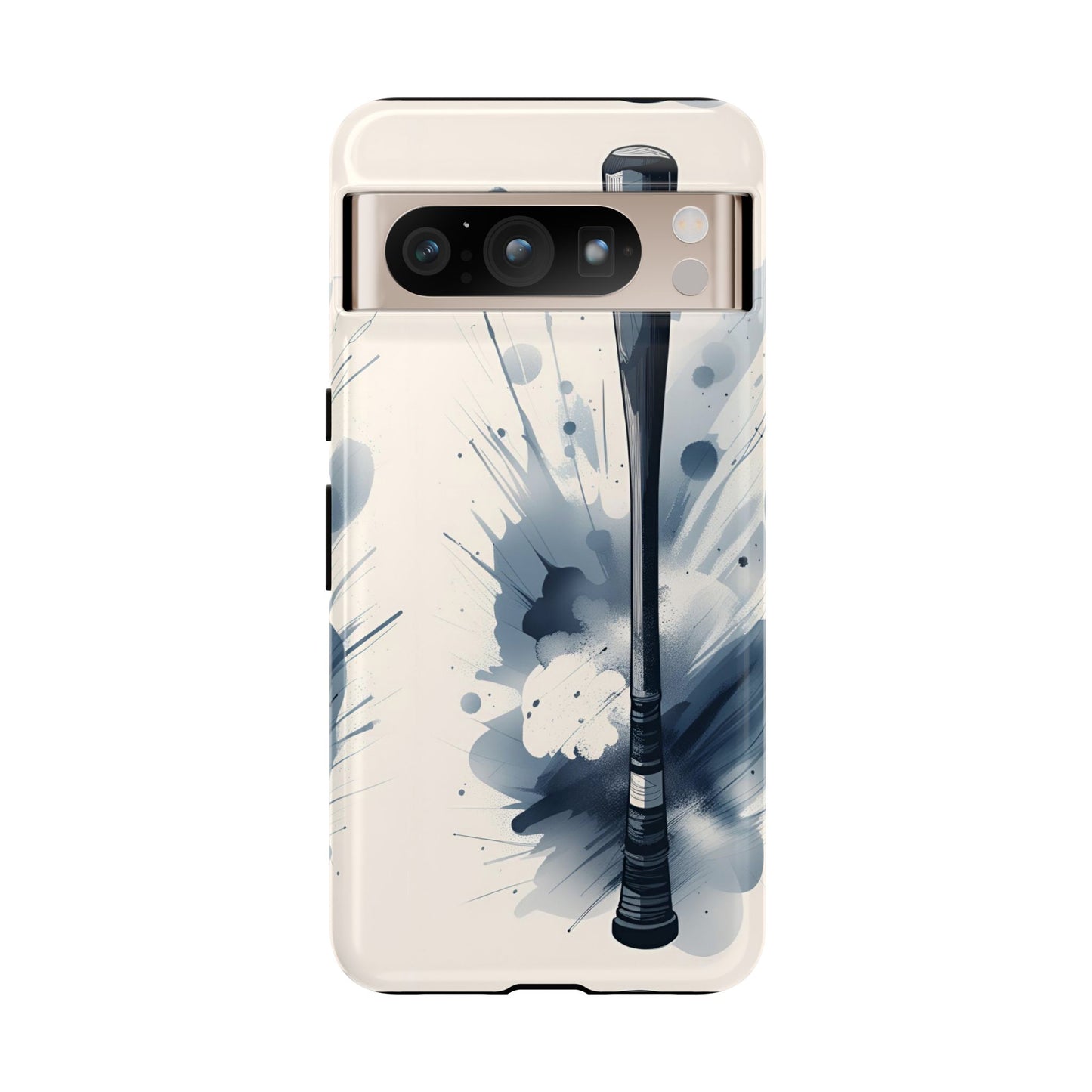 Ink Style Baseball Bat Phone Case Case