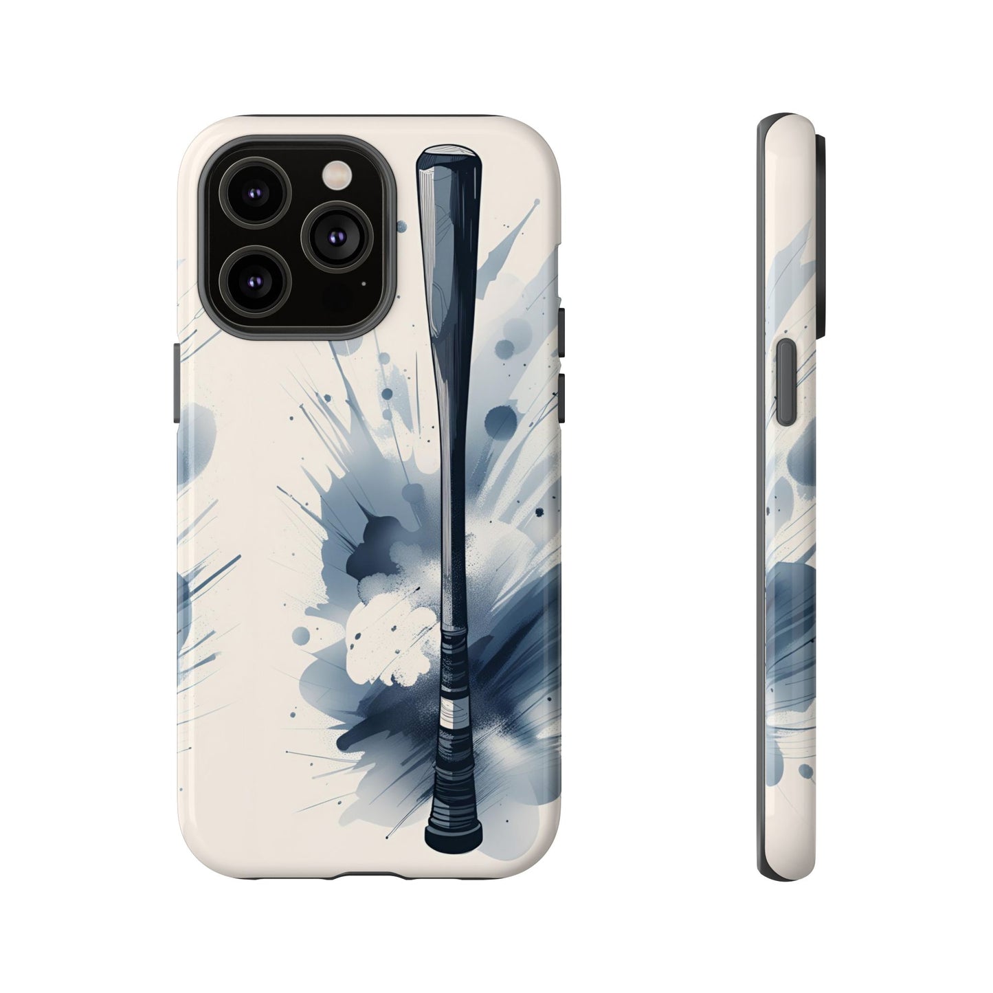 Ink Style Baseball Bat Phone Case Case