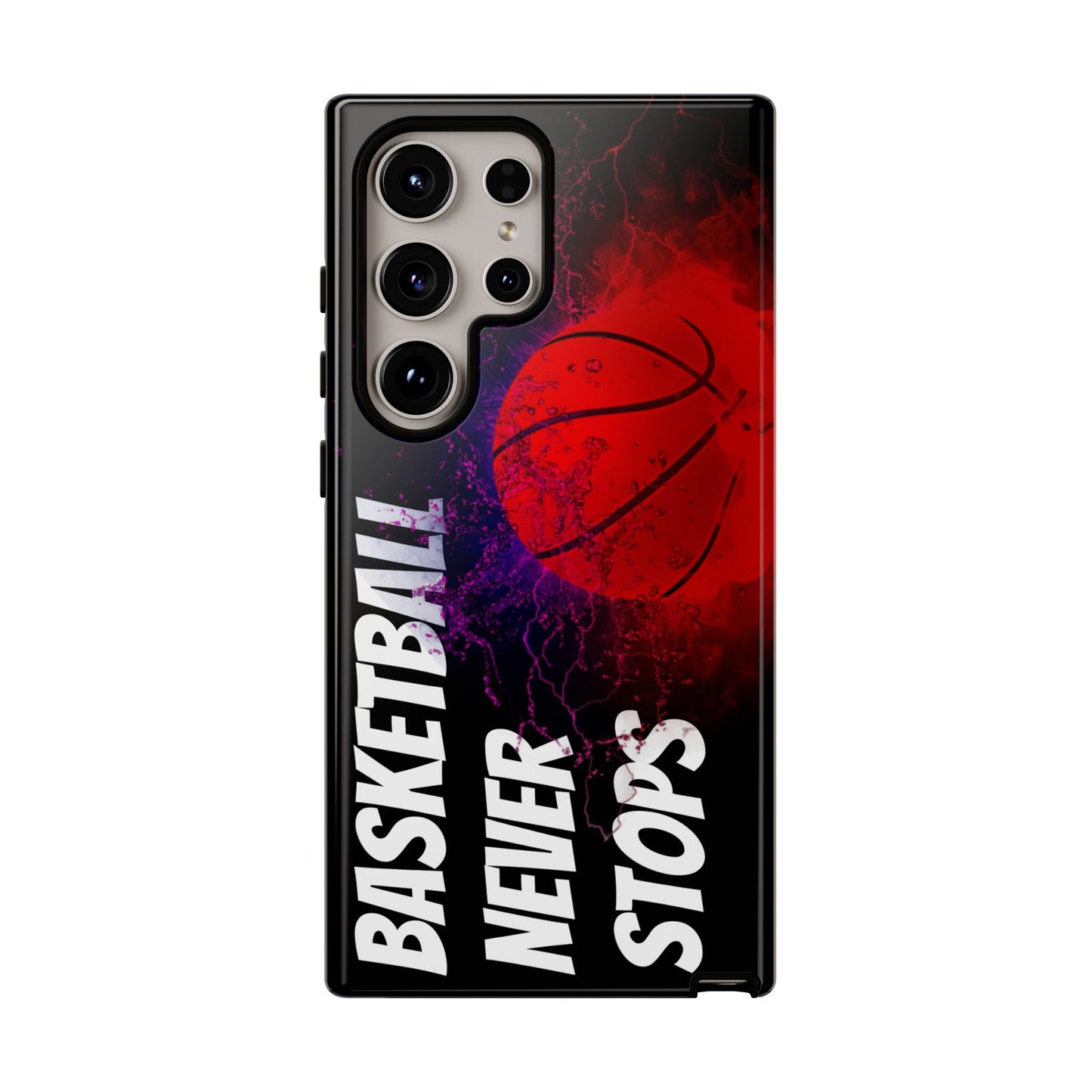 Basketball Never Stops Phone Case - Viva Phone Boutique
