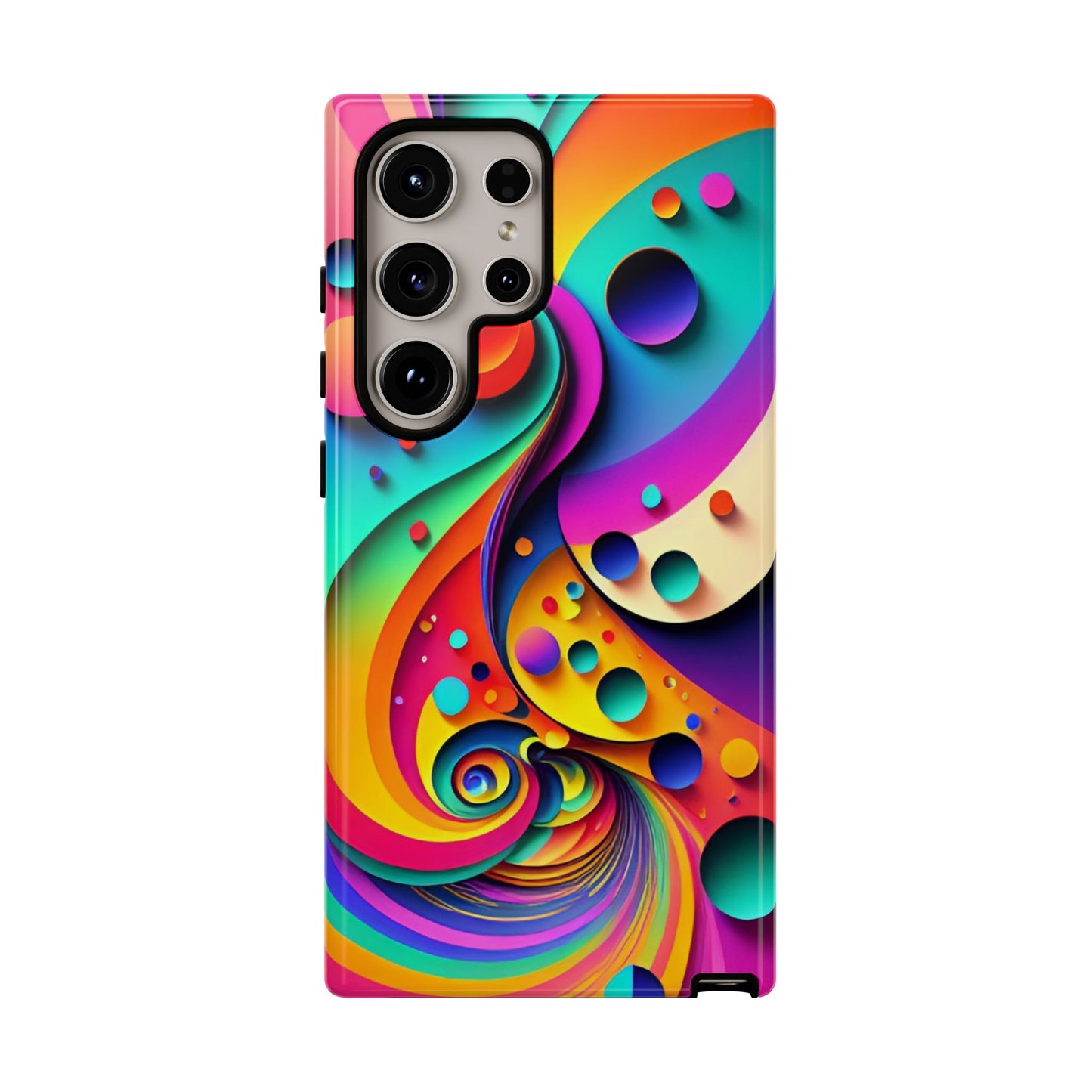 Trippy and Colorful Bubble Design Phone Case - Viva Phone Boutique
