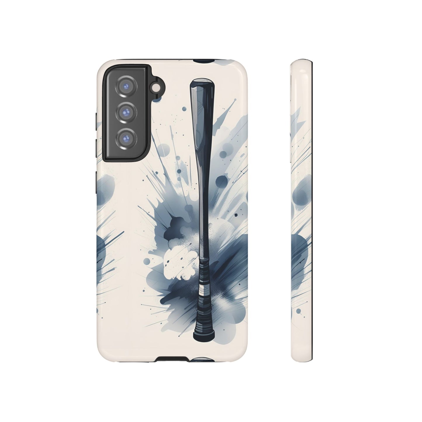 Ink Style Baseball Bat Phone Case Case - Viva Phone Boutique
