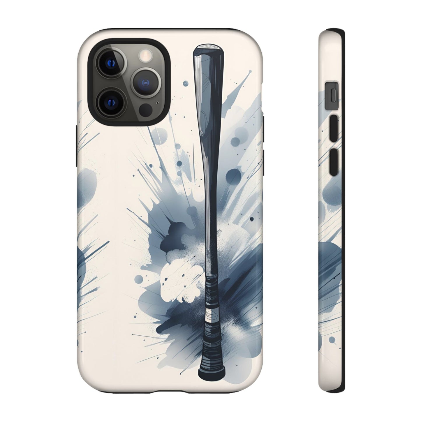 Ink Style Baseball Bat Phone Case Case - Viva Phone Boutique