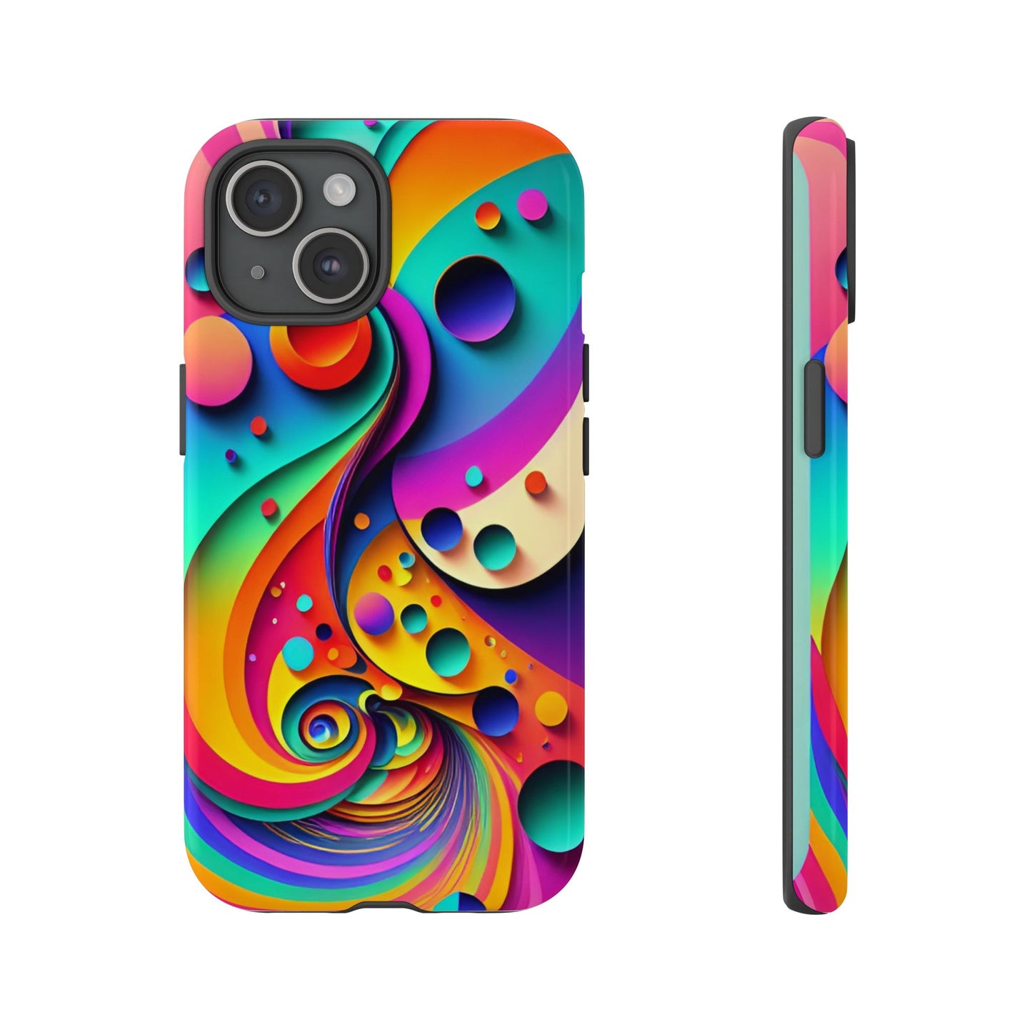 Trippy and Colorful Bubble Design Phone Case - Viva Phone Boutique