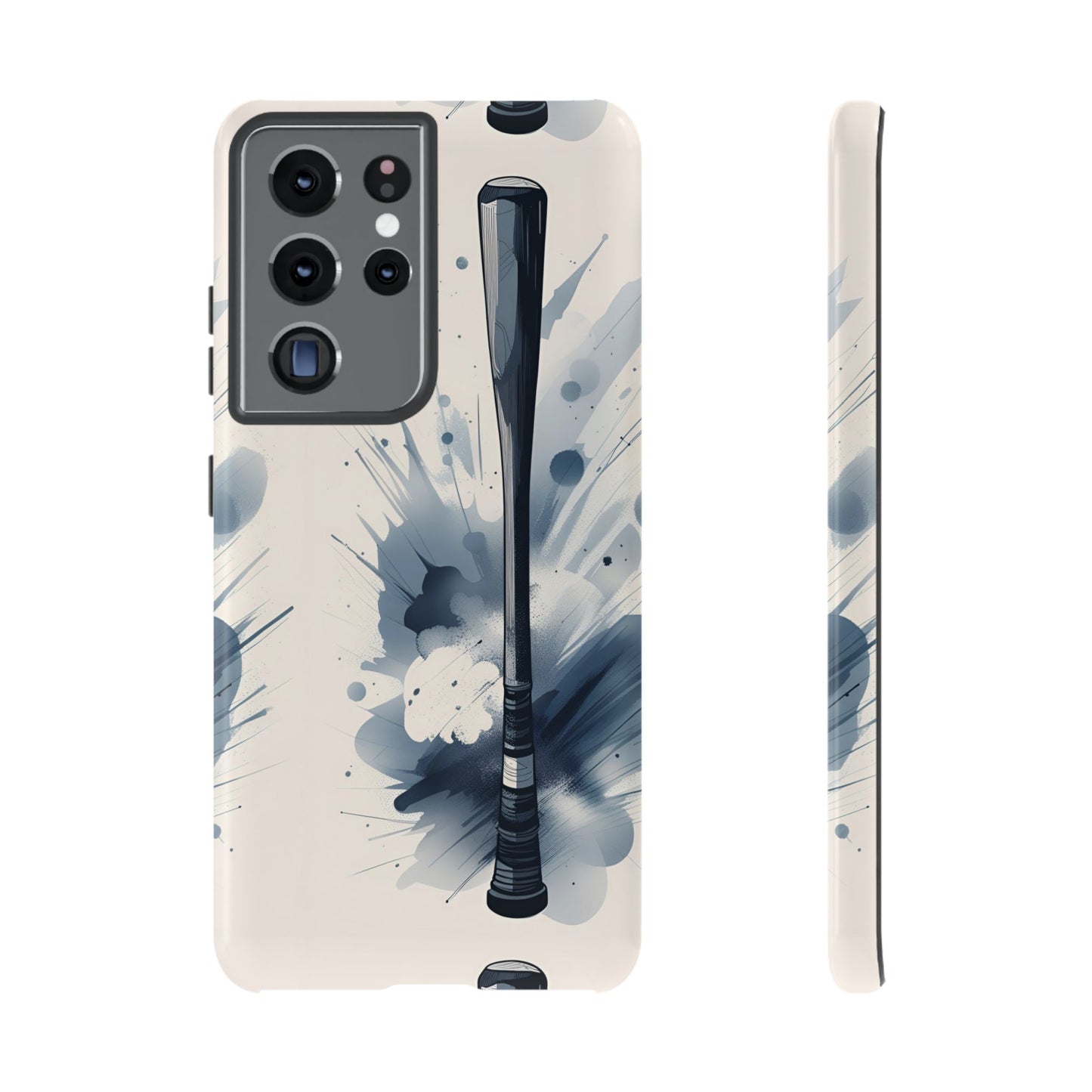 Ink Style Baseball Bat Phone Case Case - Viva Phone Boutique