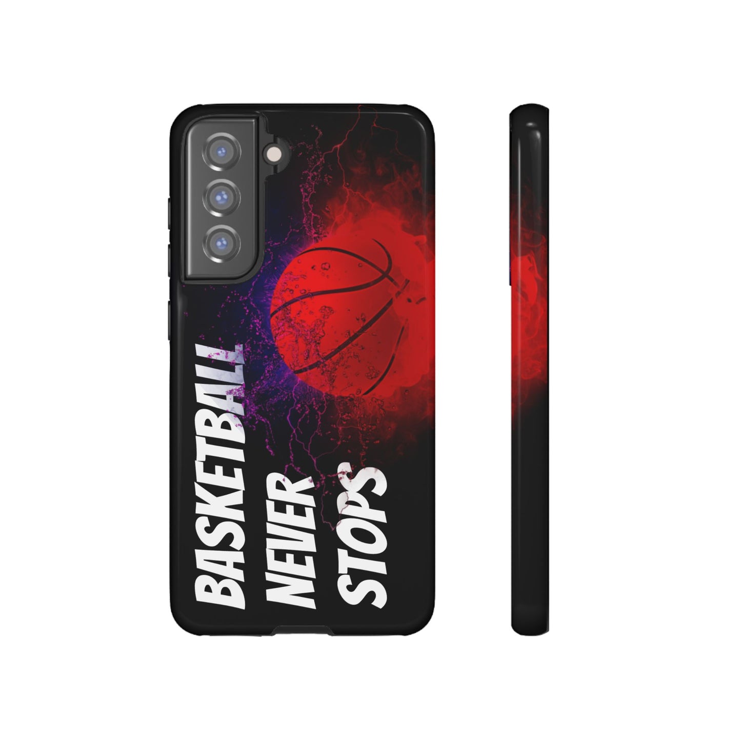 Basketball Never Stops Phone Case - Viva Phone Boutique