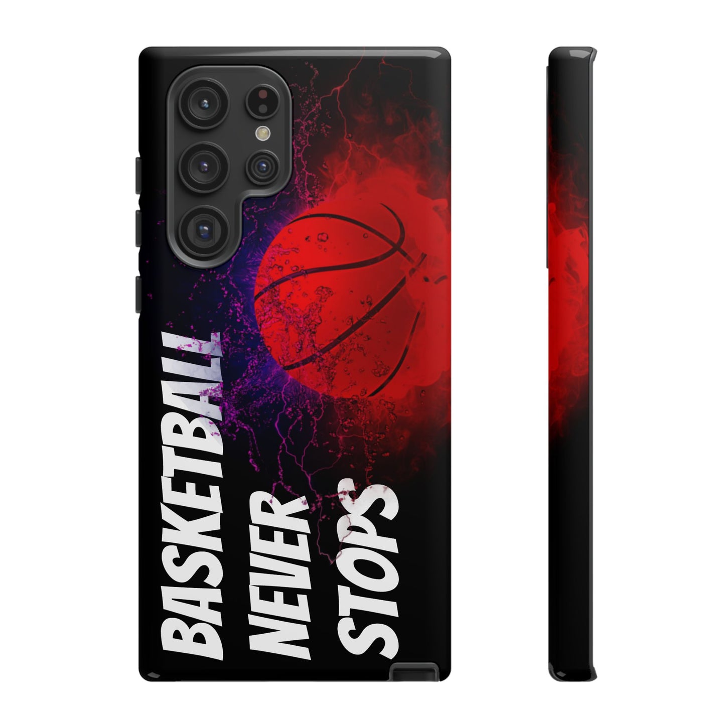 Basketball Never Stops Phone Case - Viva Phone Boutique