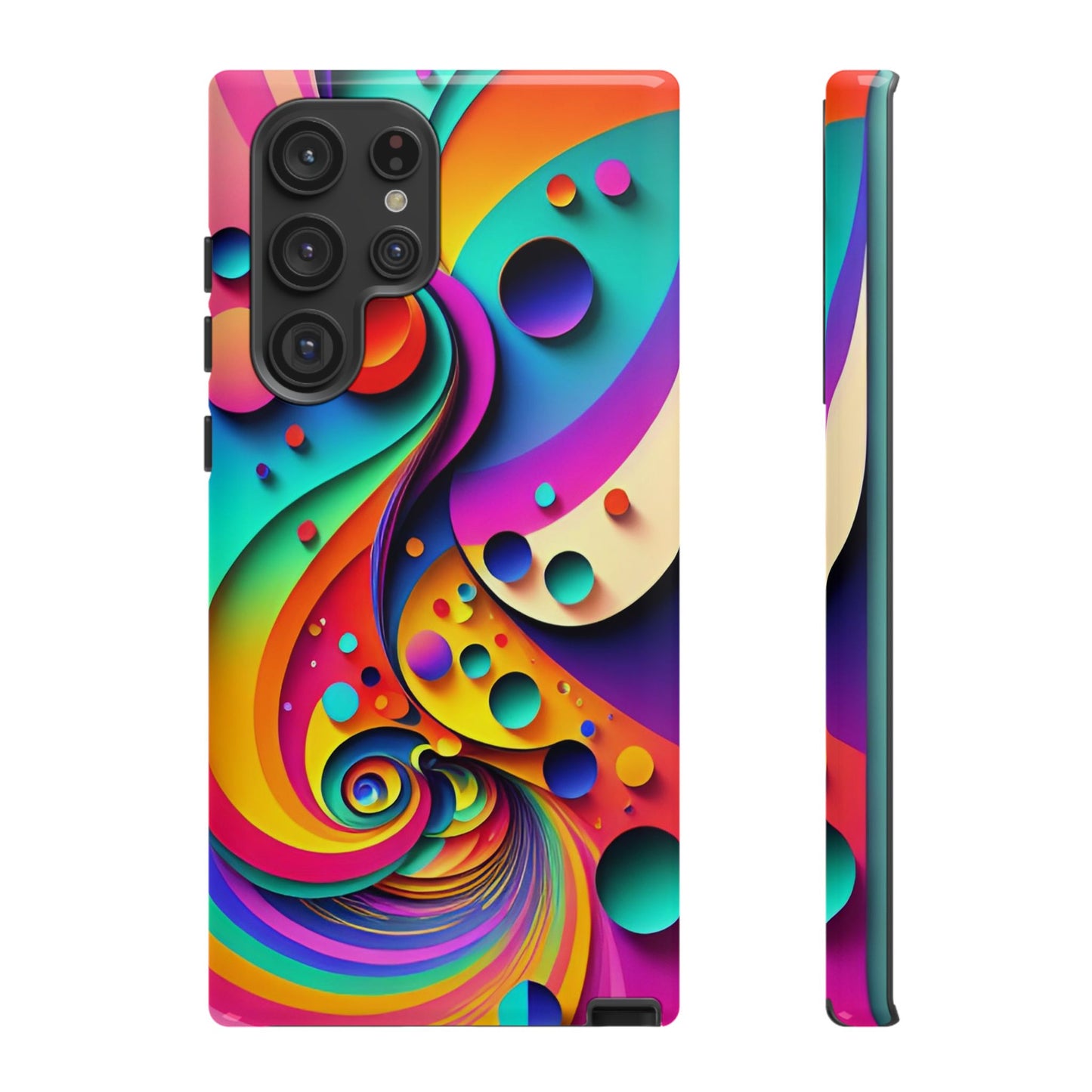 Trippy and Colorful Bubble Design Phone Case - Viva Phone Boutique