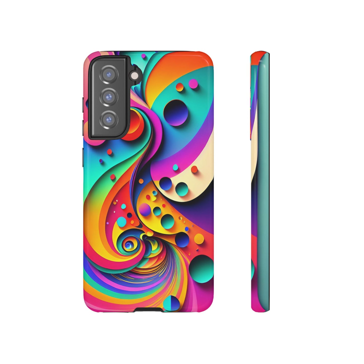 Trippy and Colorful Bubble Design Phone Case - Viva Phone Boutique