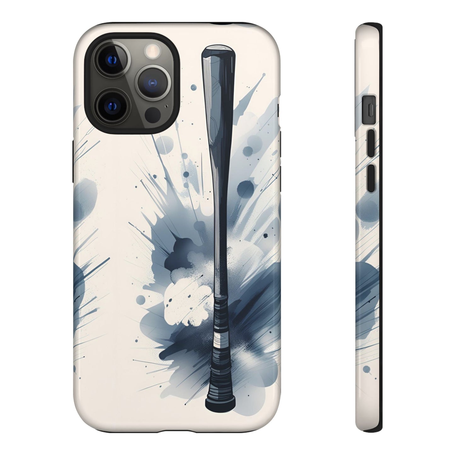 Ink Style Baseball Bat Phone Case Case - Viva Phone Boutique