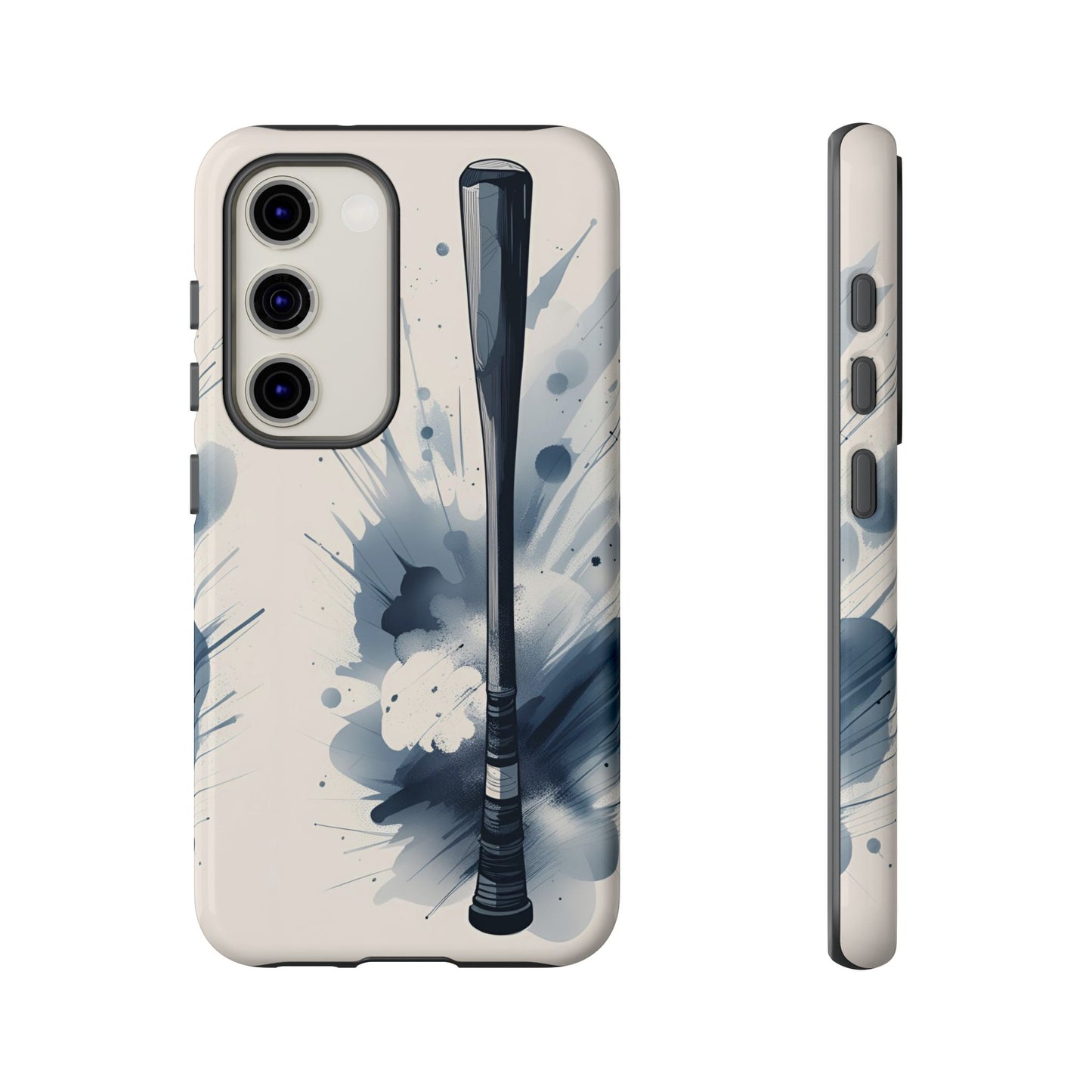 Ink Style Baseball Bat Phone Case Case - Viva Phone Boutique