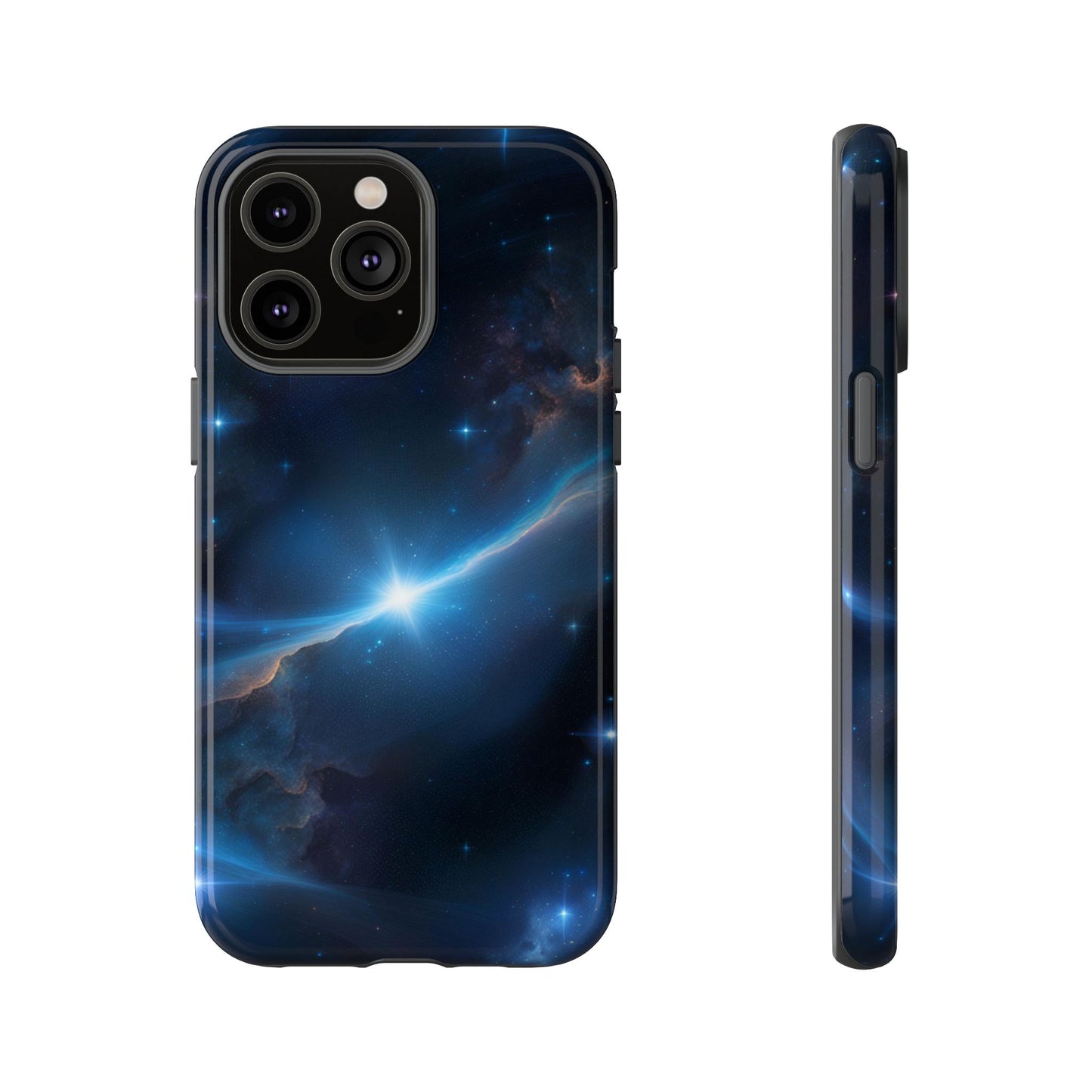 Blue Nebula Phone Case