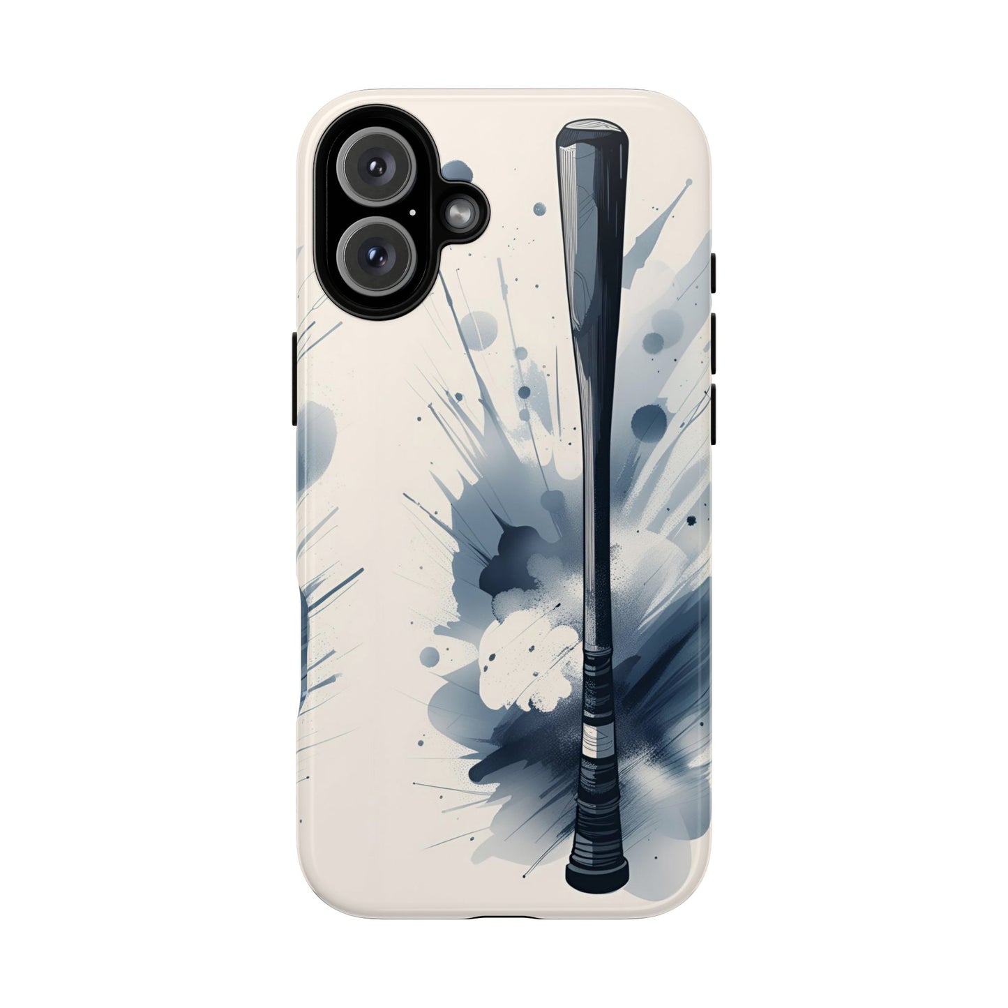 Ink Style Baseball Bat Phone Case Case