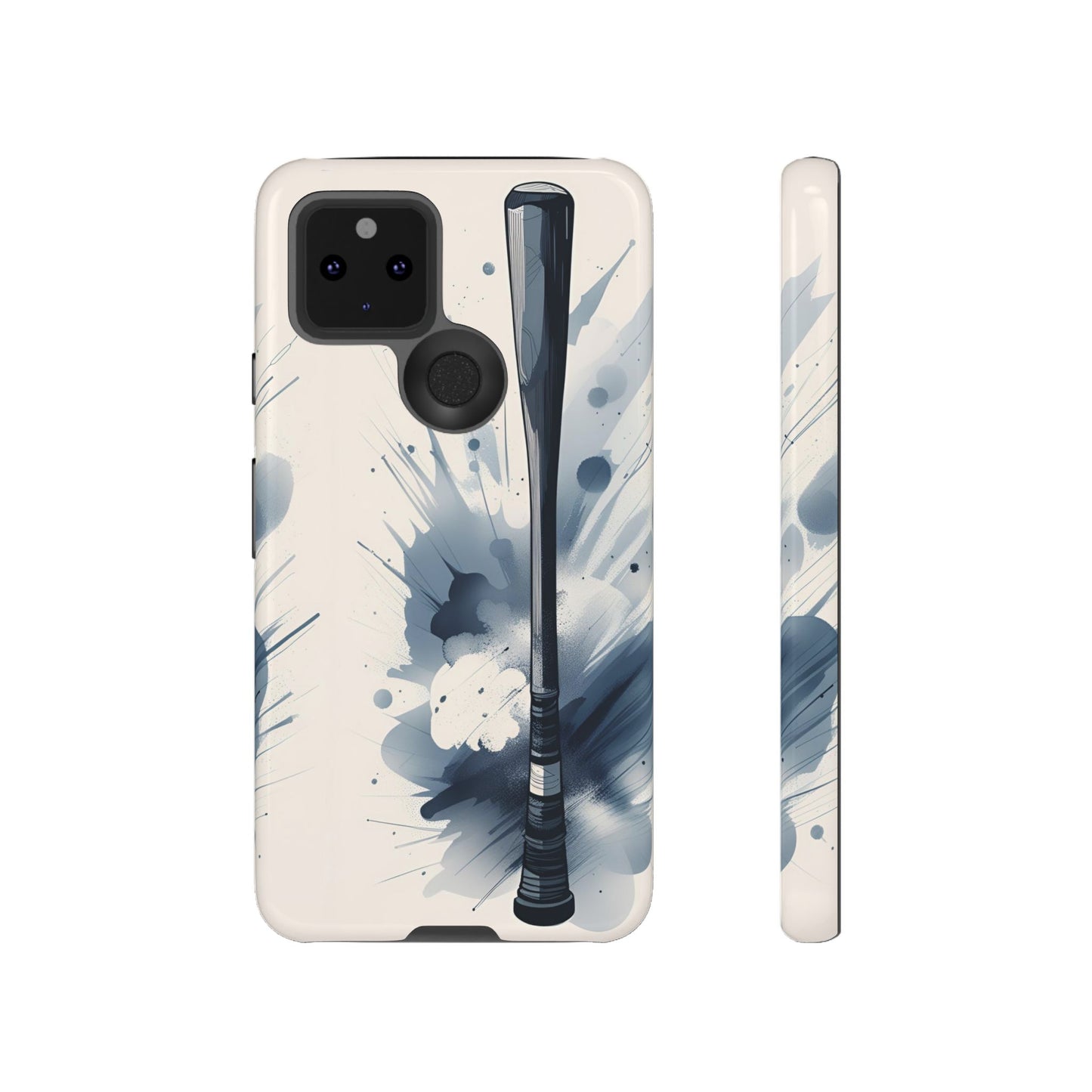 Ink Style Baseball Bat Phone Case Case - Viva Phone Boutique