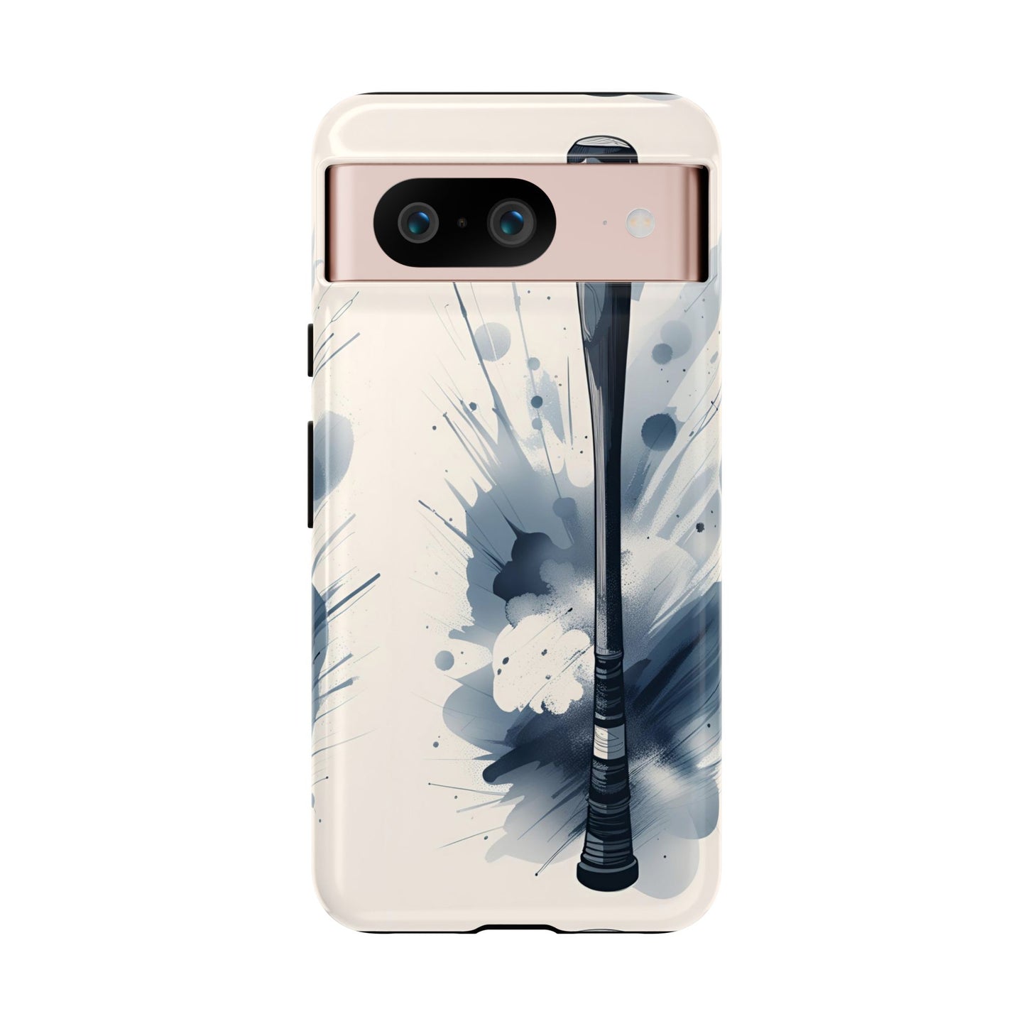 Ink Style Baseball Bat Phone Case Case