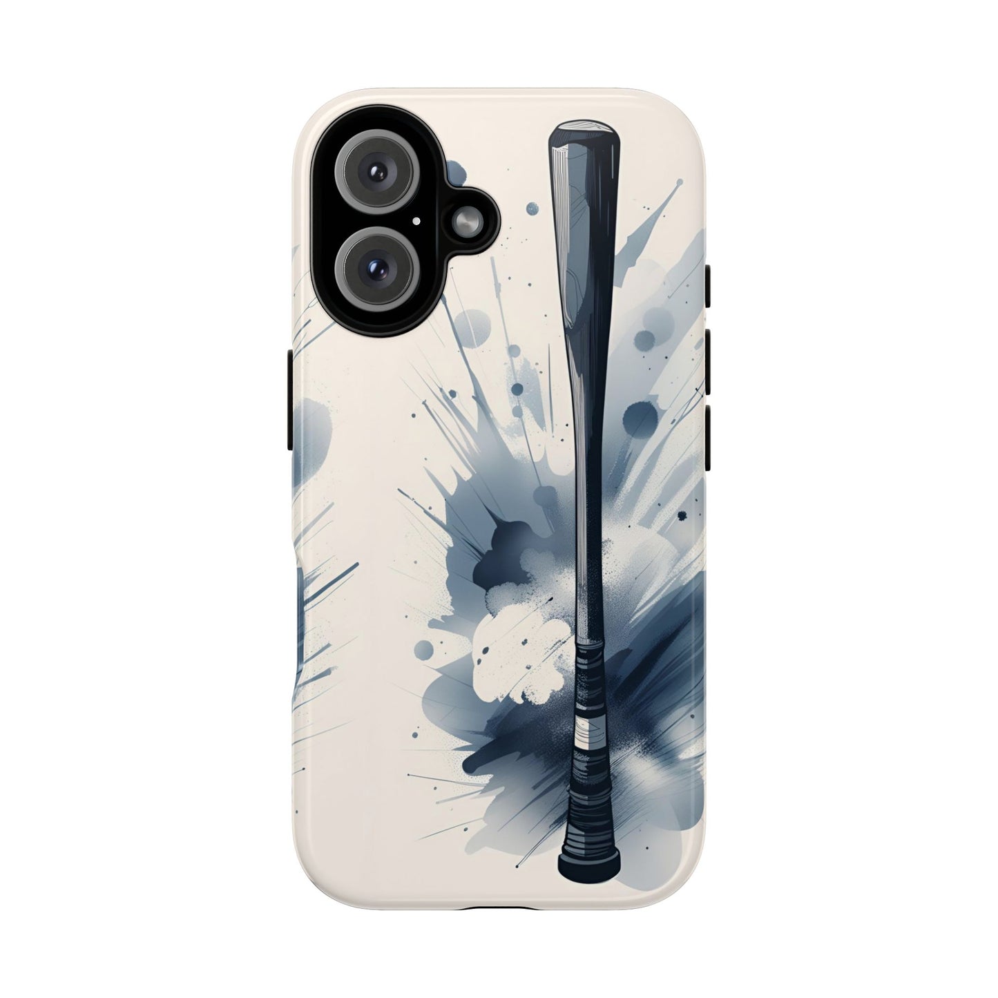 Ink Style Baseball Bat Phone Case Case
