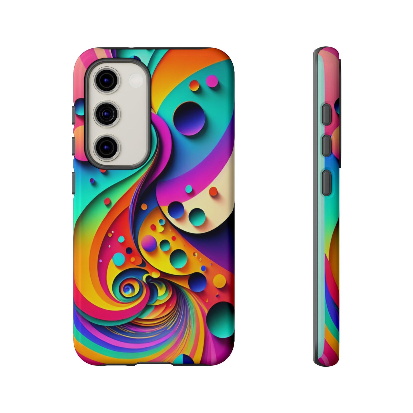 Trippy and Colorful Bubble Design Phone Case - Viva Phone Boutique