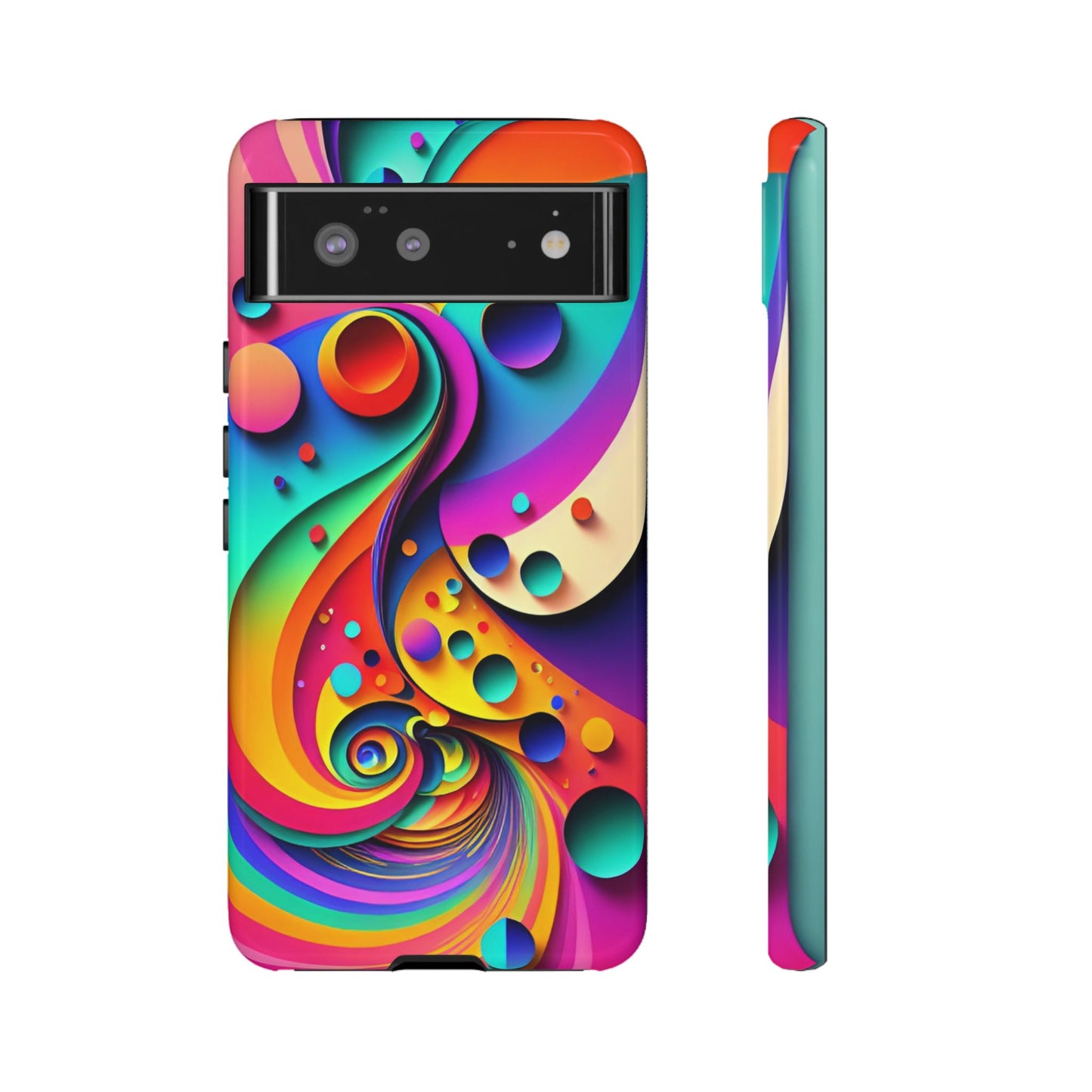 Trippy and Colorful Bubble Design Phone Case - Viva Phone Boutique