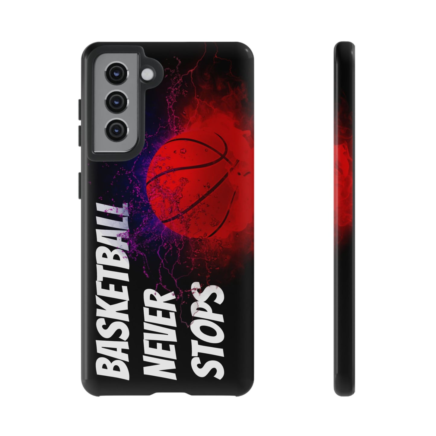 Basketball Never Stops Phone Case - Viva Phone Boutique