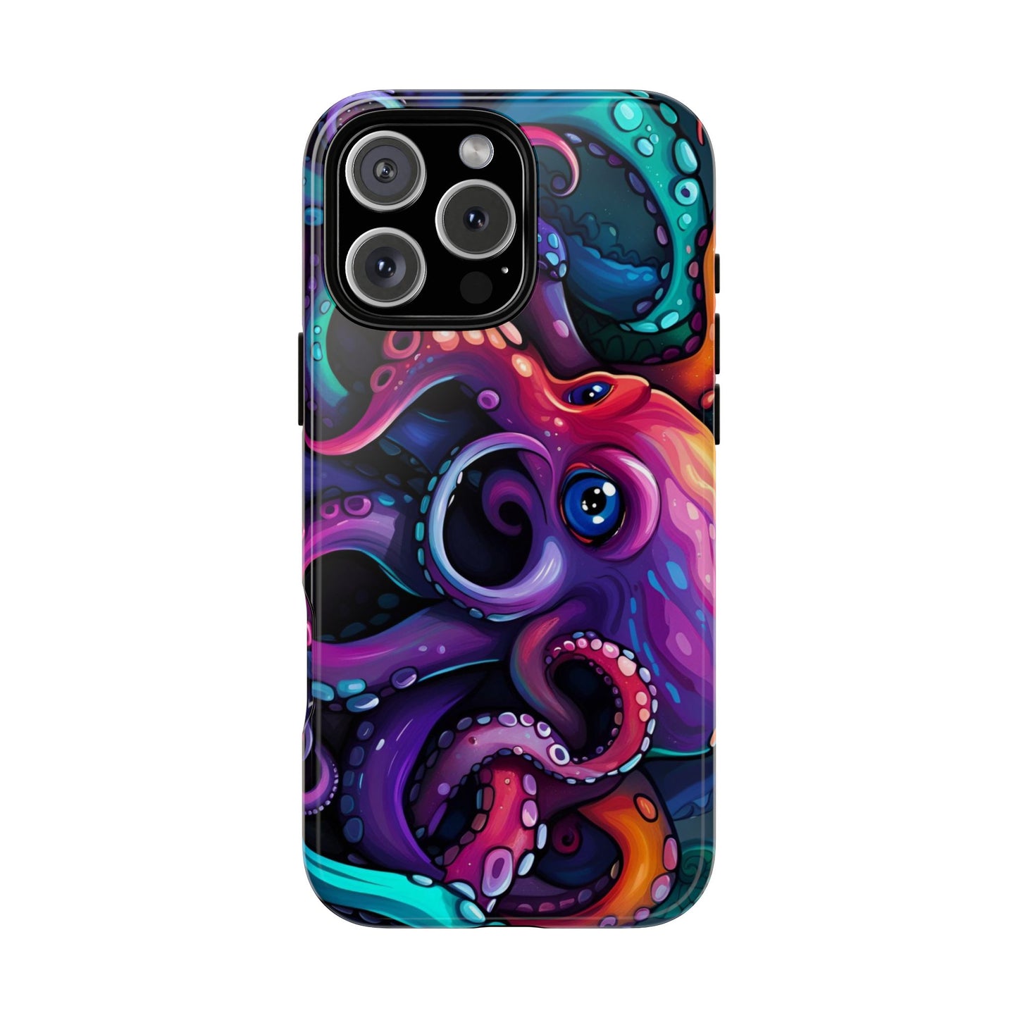 Cute Colorful Octopus Phone Case