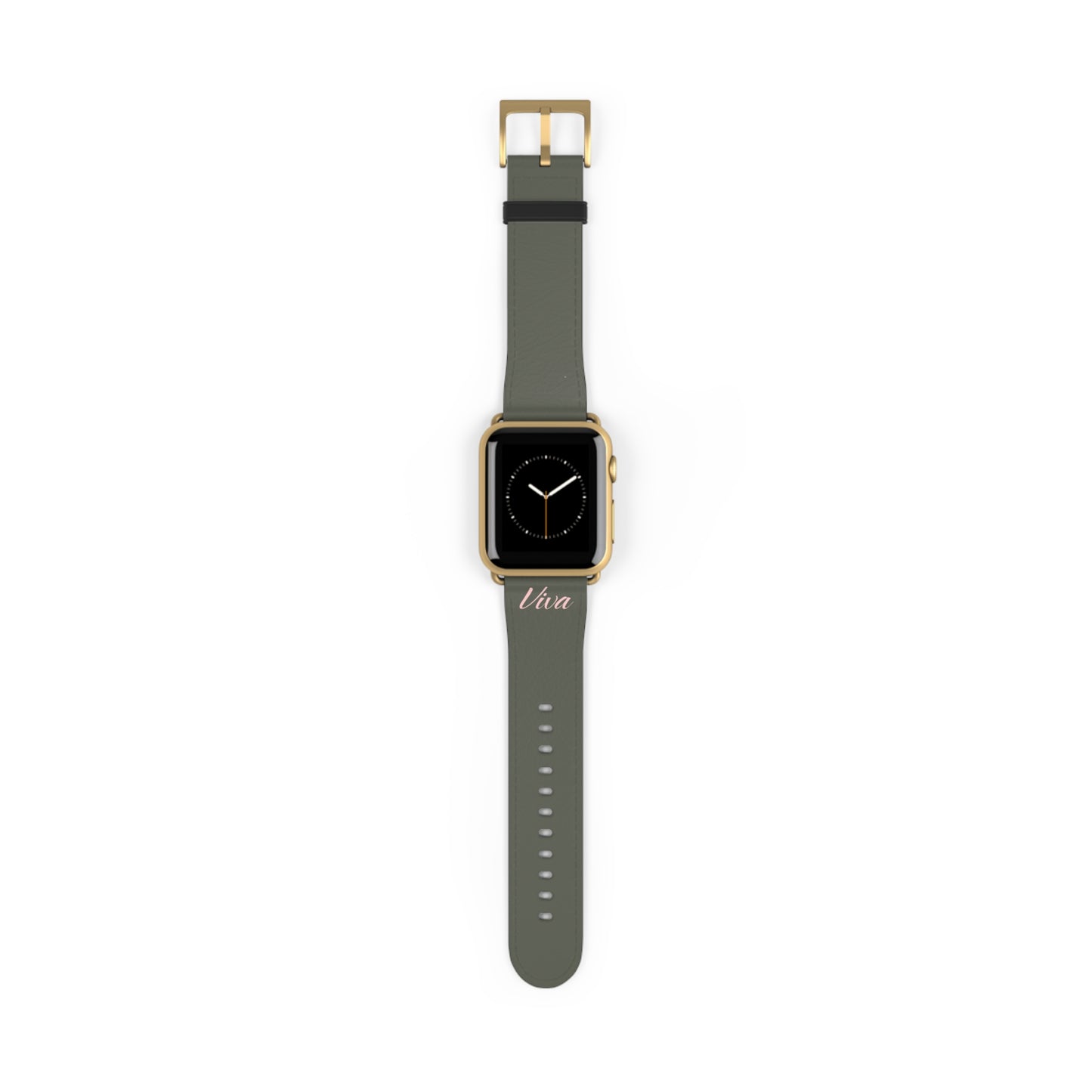 Vintage Green Faux Leather Apple Watch Band - Viva Phone Boutique 