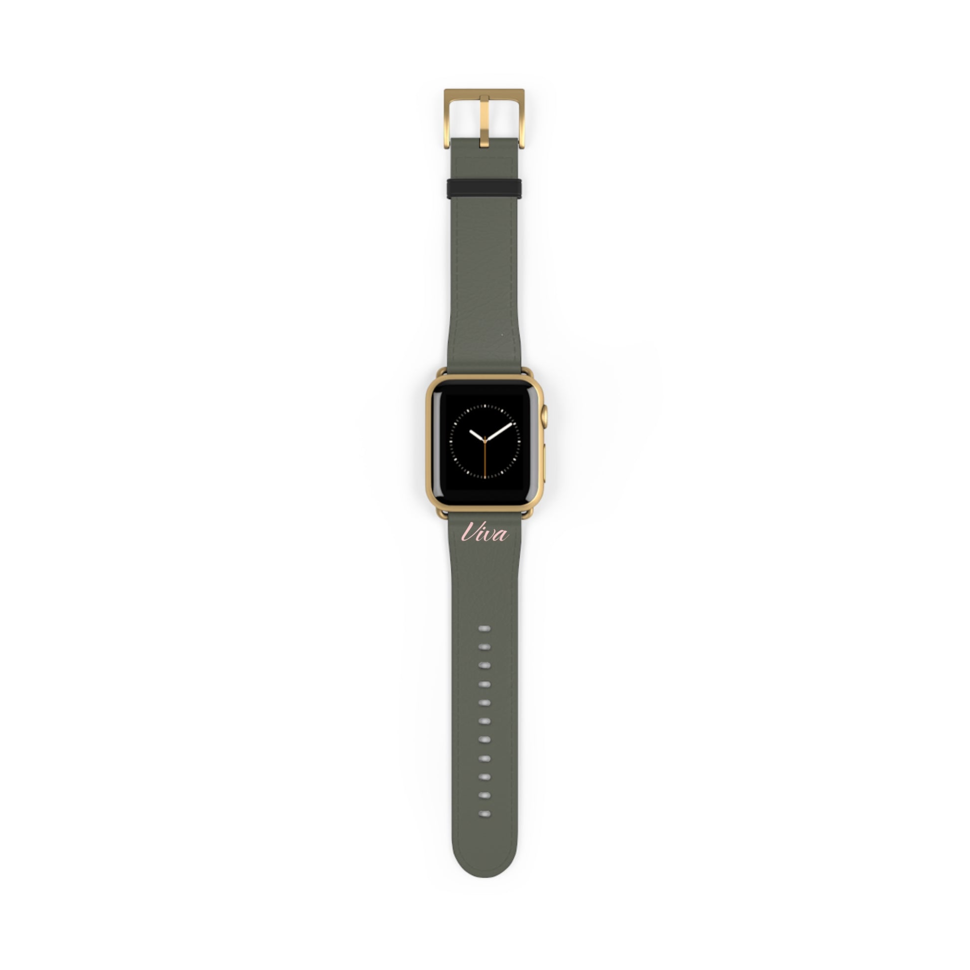 Vintage Green Faux Leather Apple Watch Band - Viva Phone Boutique 
